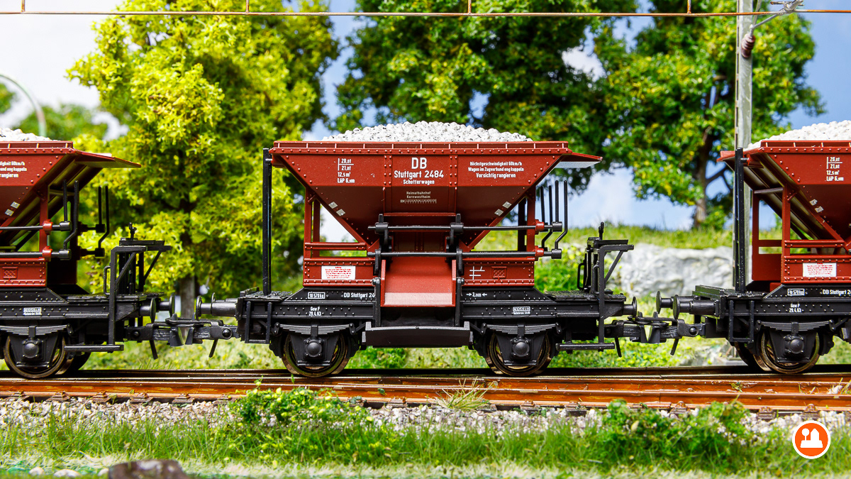 Talbot-schotterwagen Grindtransport DB - Roco 56245