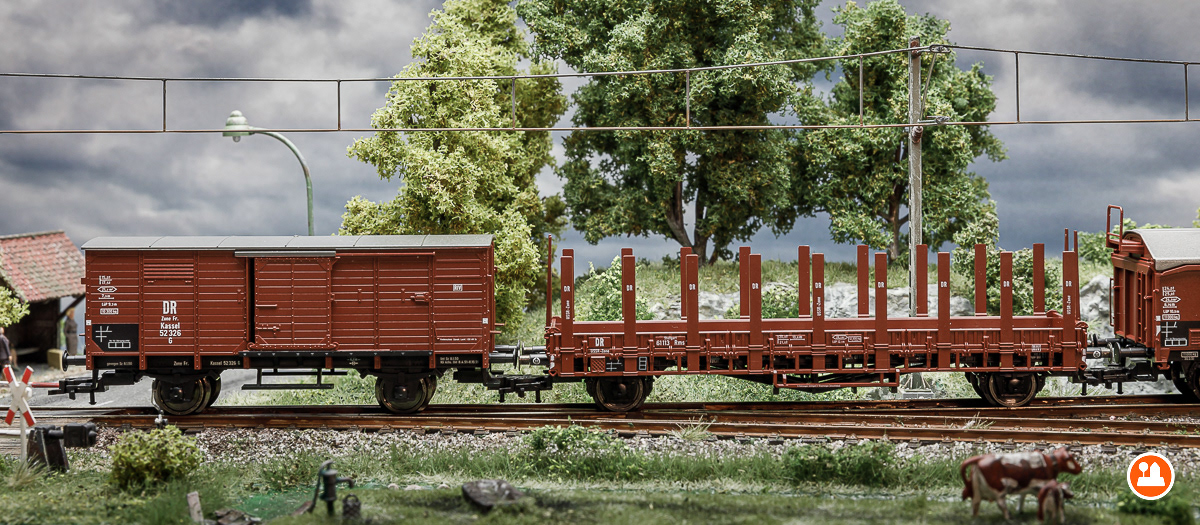 Goederenwagens 1945-1949 DR - Fleischmann 95 5804