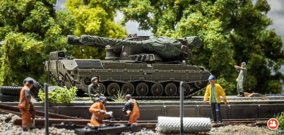 Militaire Verlading PRTL CA 1 NL - Artitec 6870393, Roco 72015 en 76391