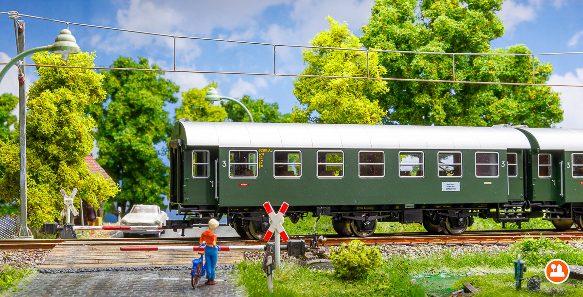 Personenwagon Umbauwagens C3yg 99 405 Au / CPw3yg 86 564 Au DB - Fleischmann 509601