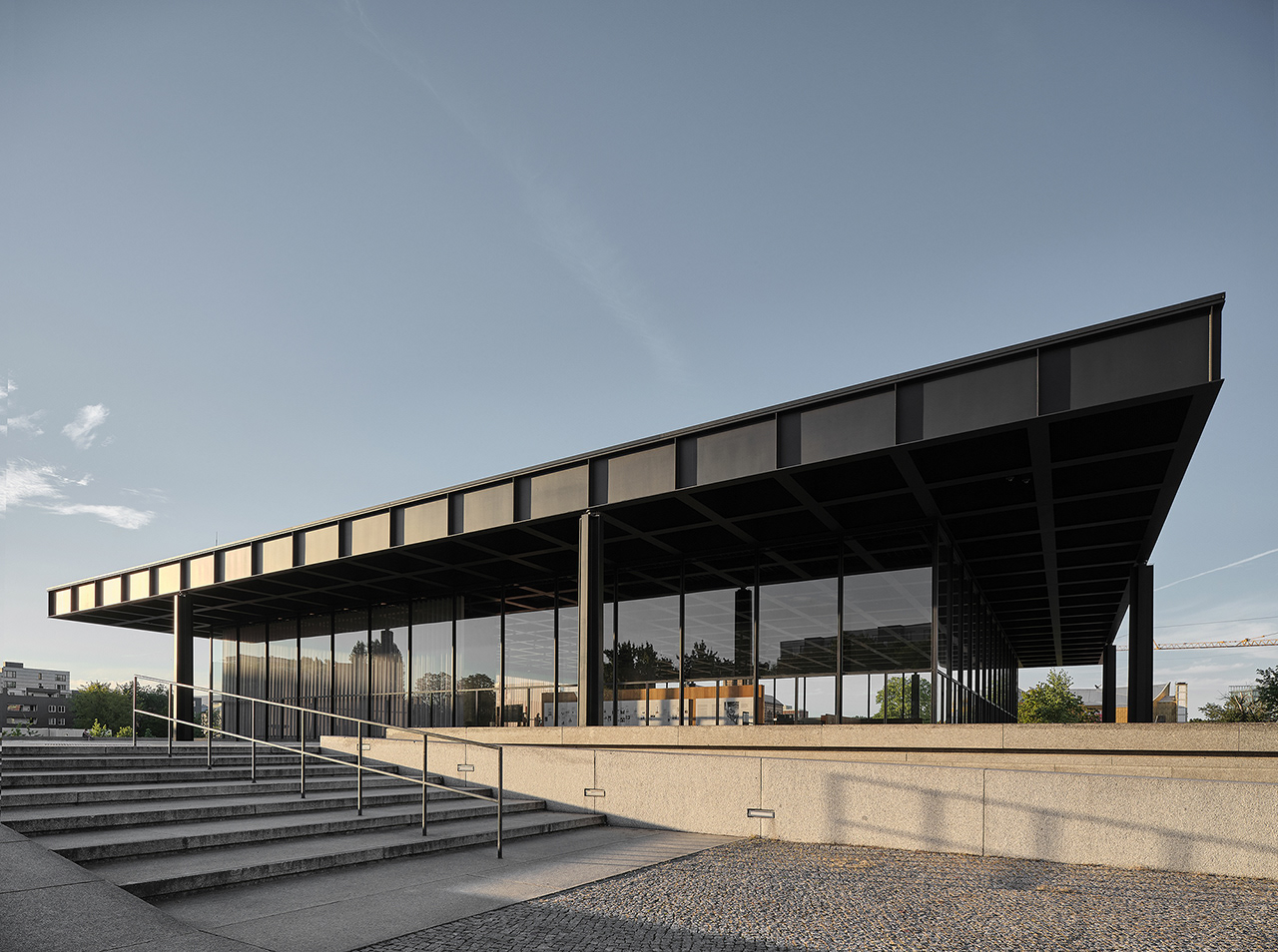 The New National Gallery in Berlin