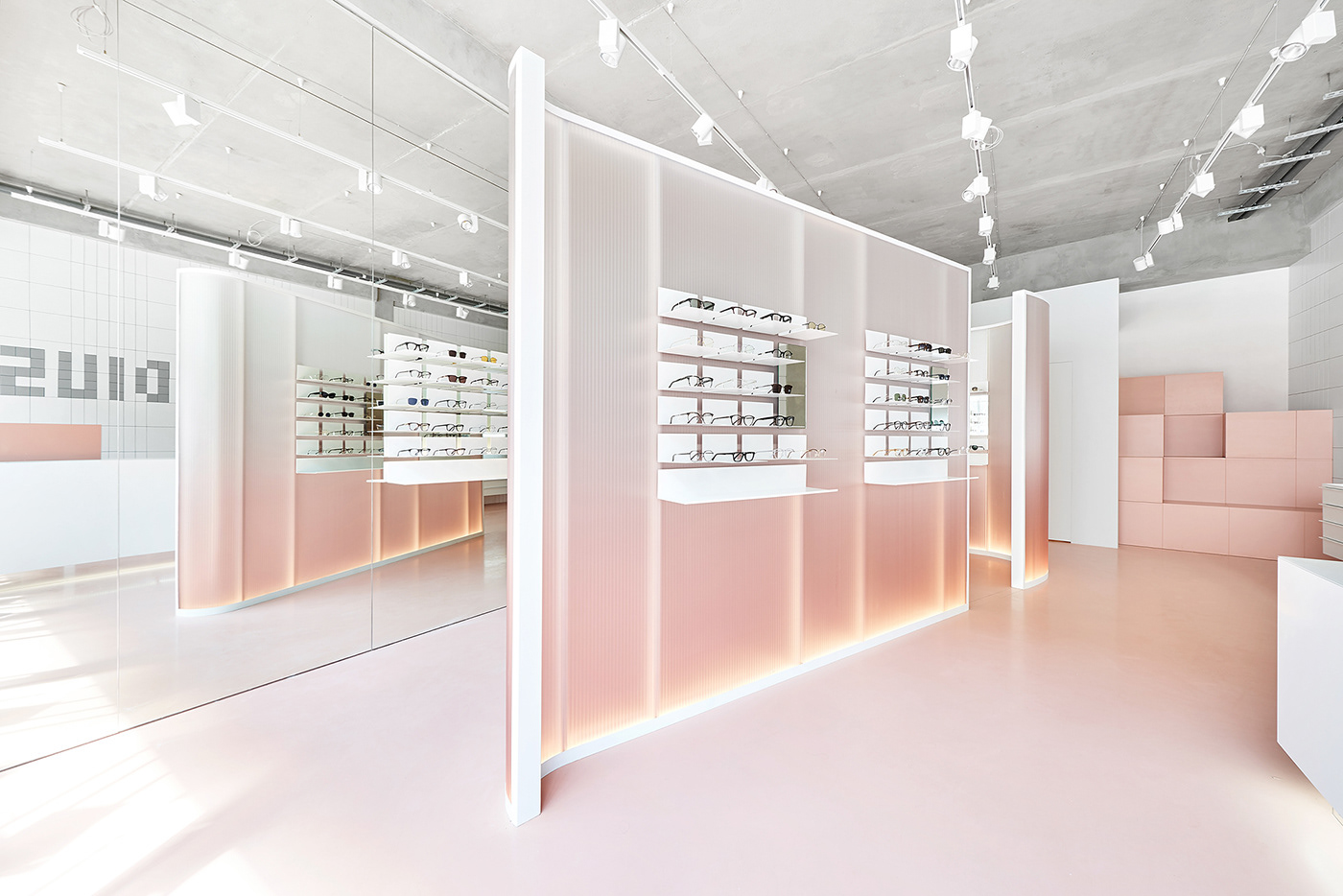 Radius 58 optic store interior photo