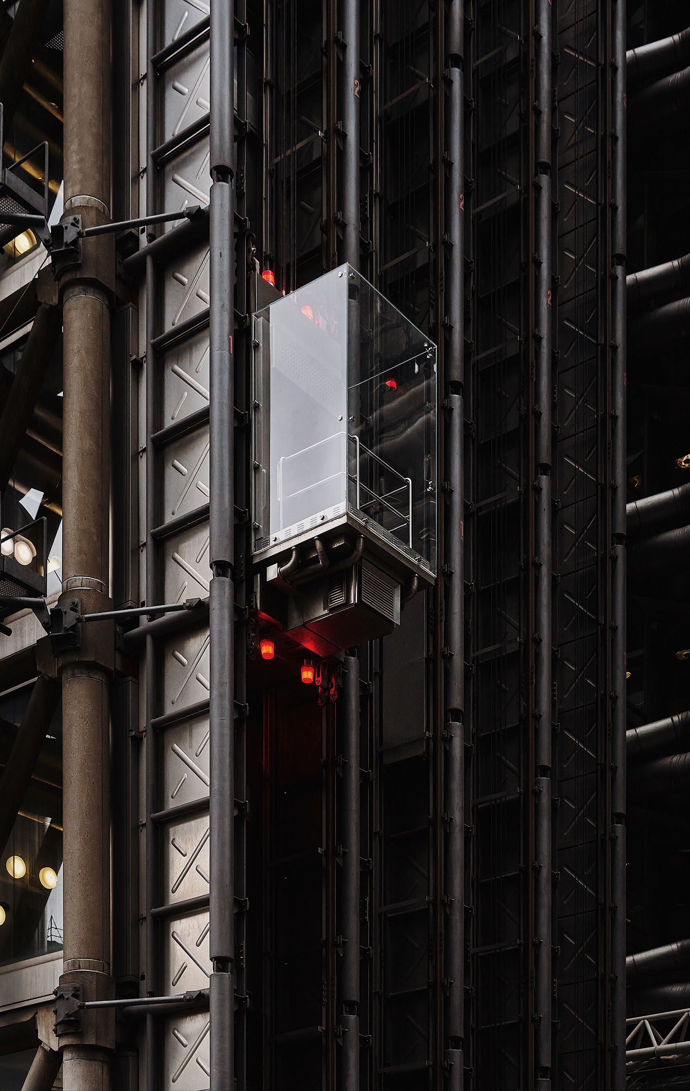 Lloyd's building in London City