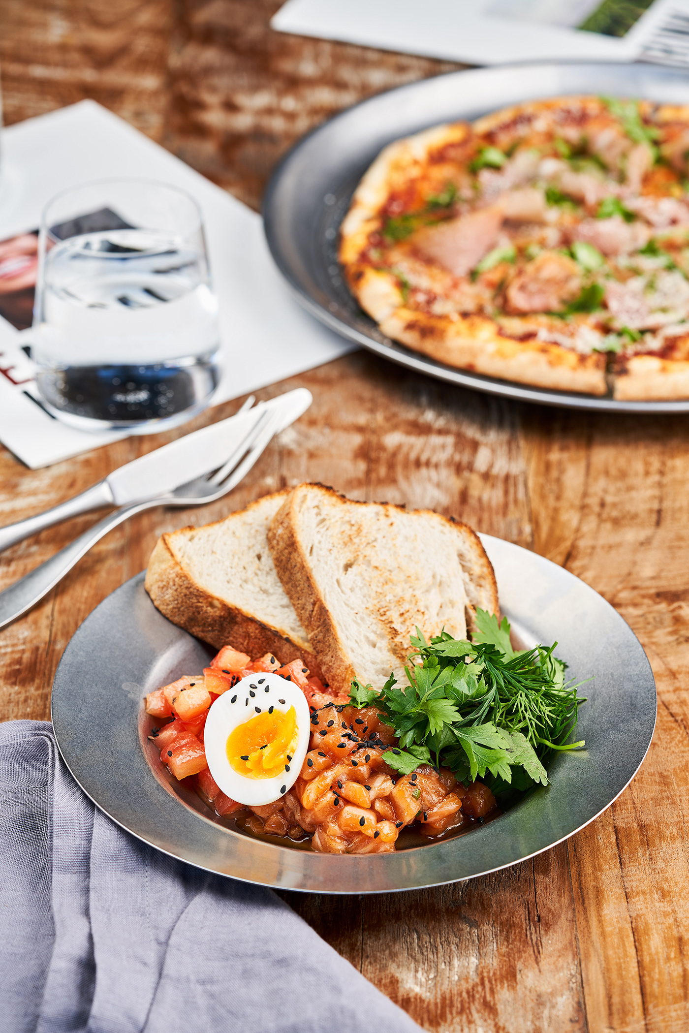 Restaurant food photography