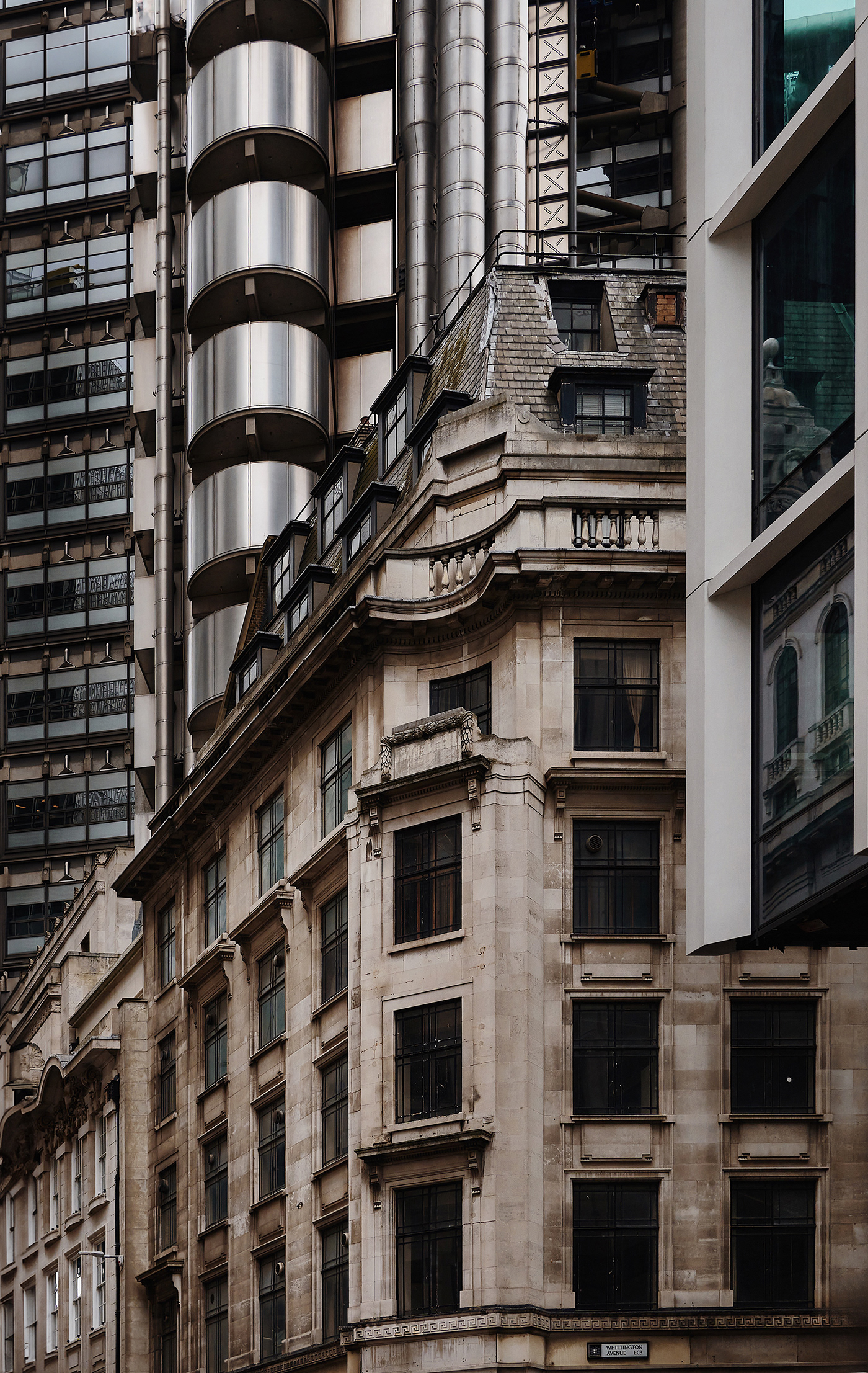 Lloyd's building in London City