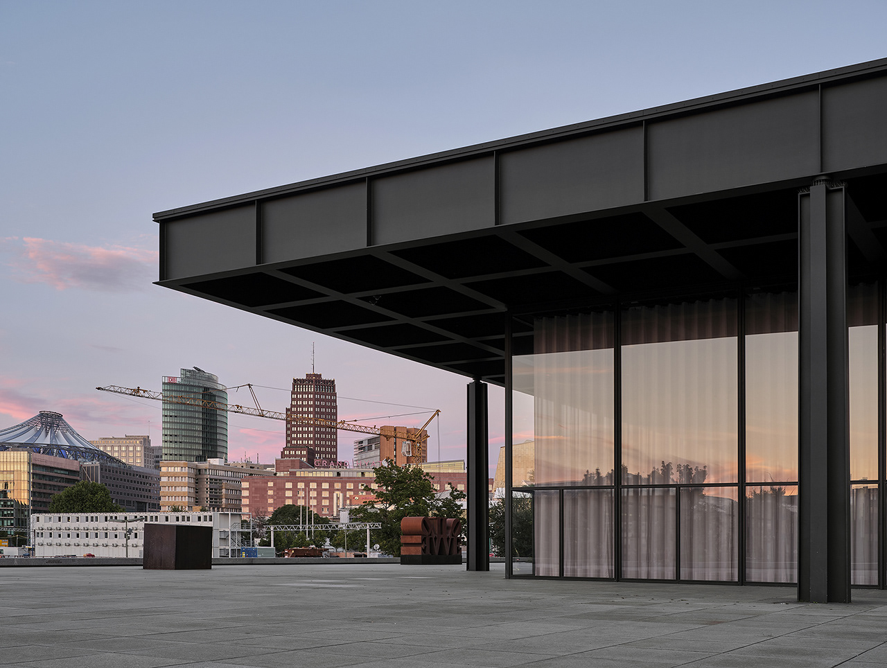 The New National Gallery in Berlin