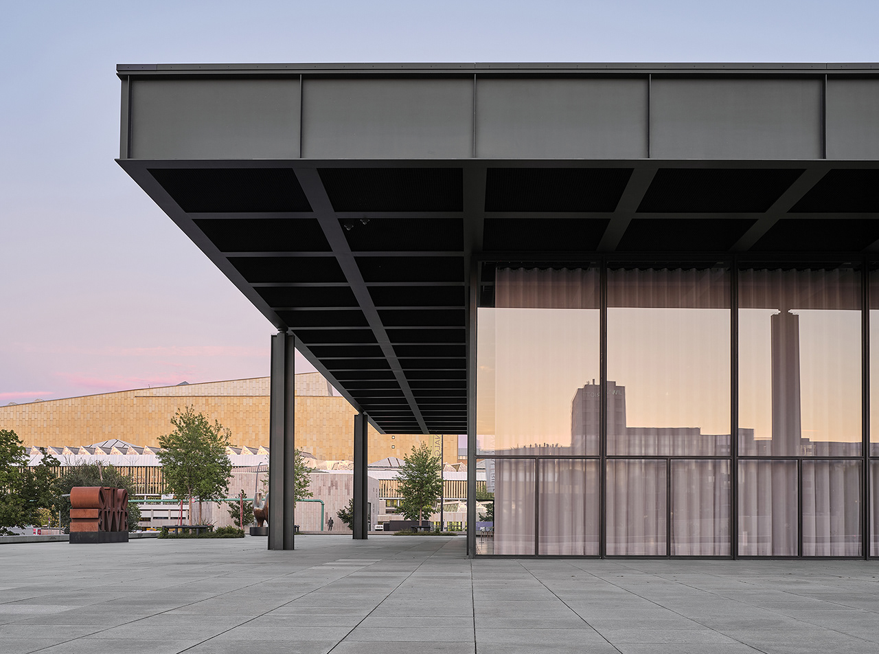 The New National Gallery in Berlin