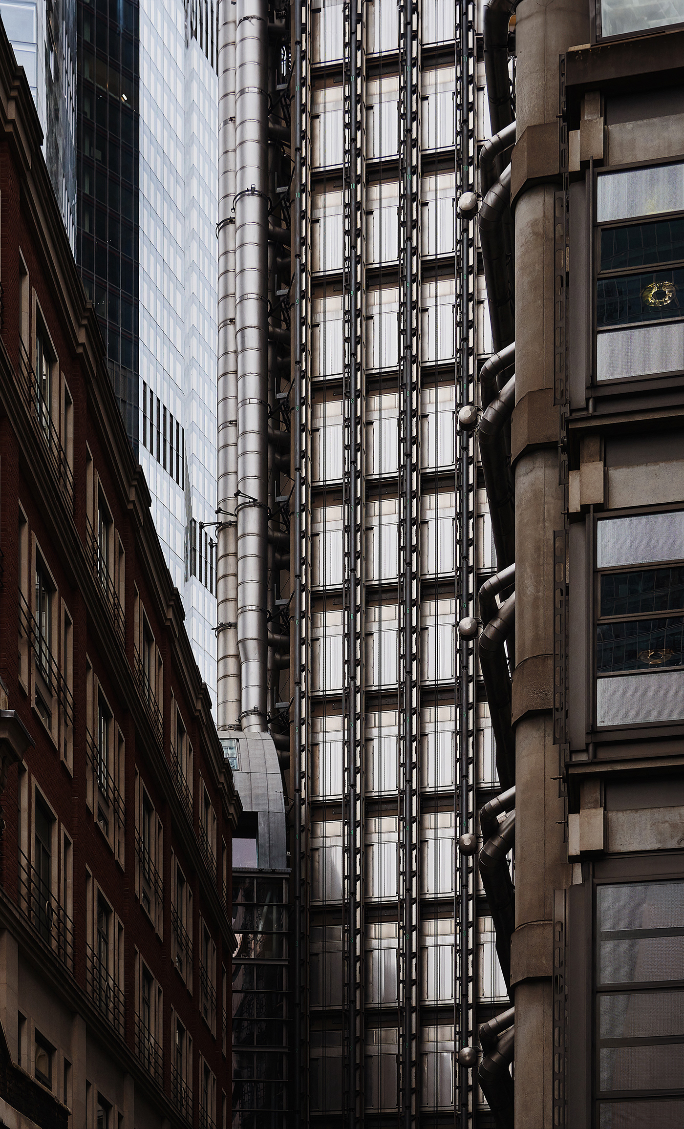 Lloyd's building in London City