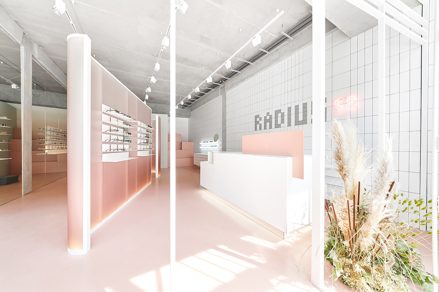 Radius 58 optic store interior photo