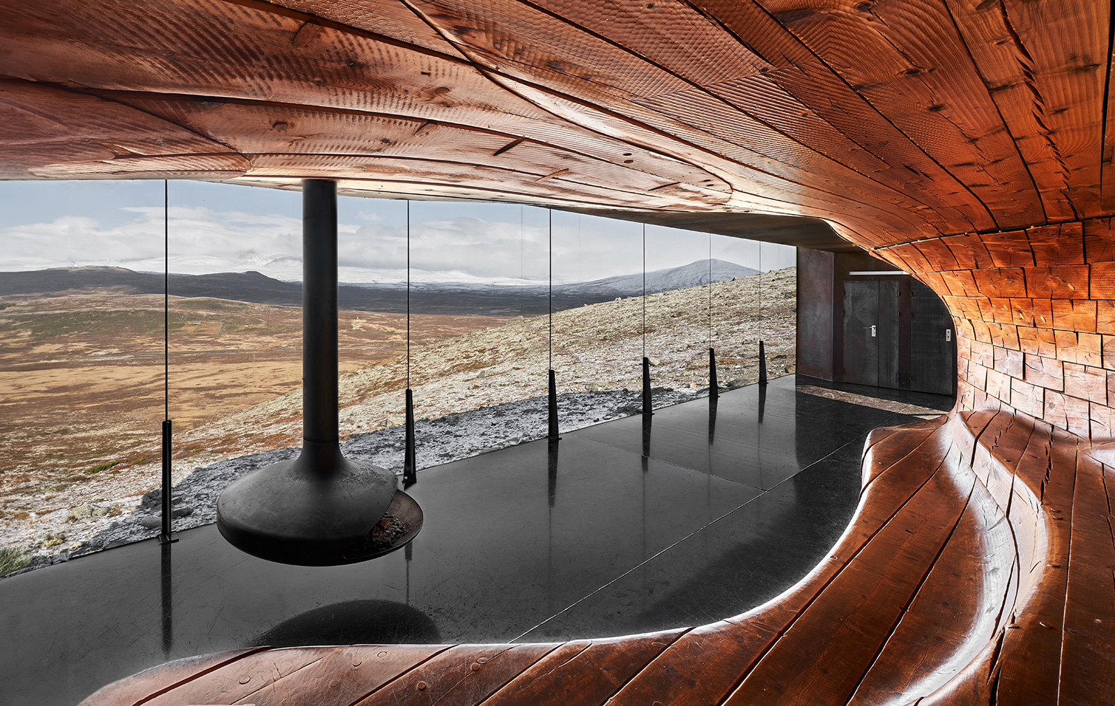 Norwegian Wild Reindeer Centre Pavilion by Snøhetta