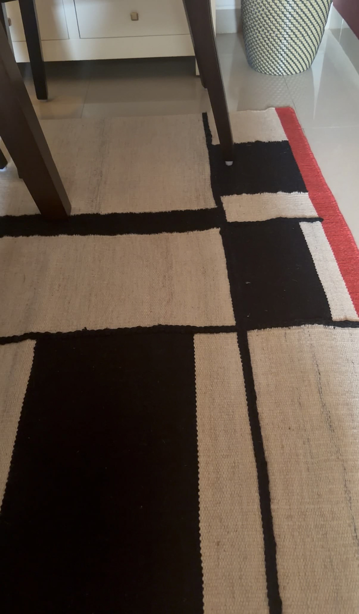 Dining room carpet