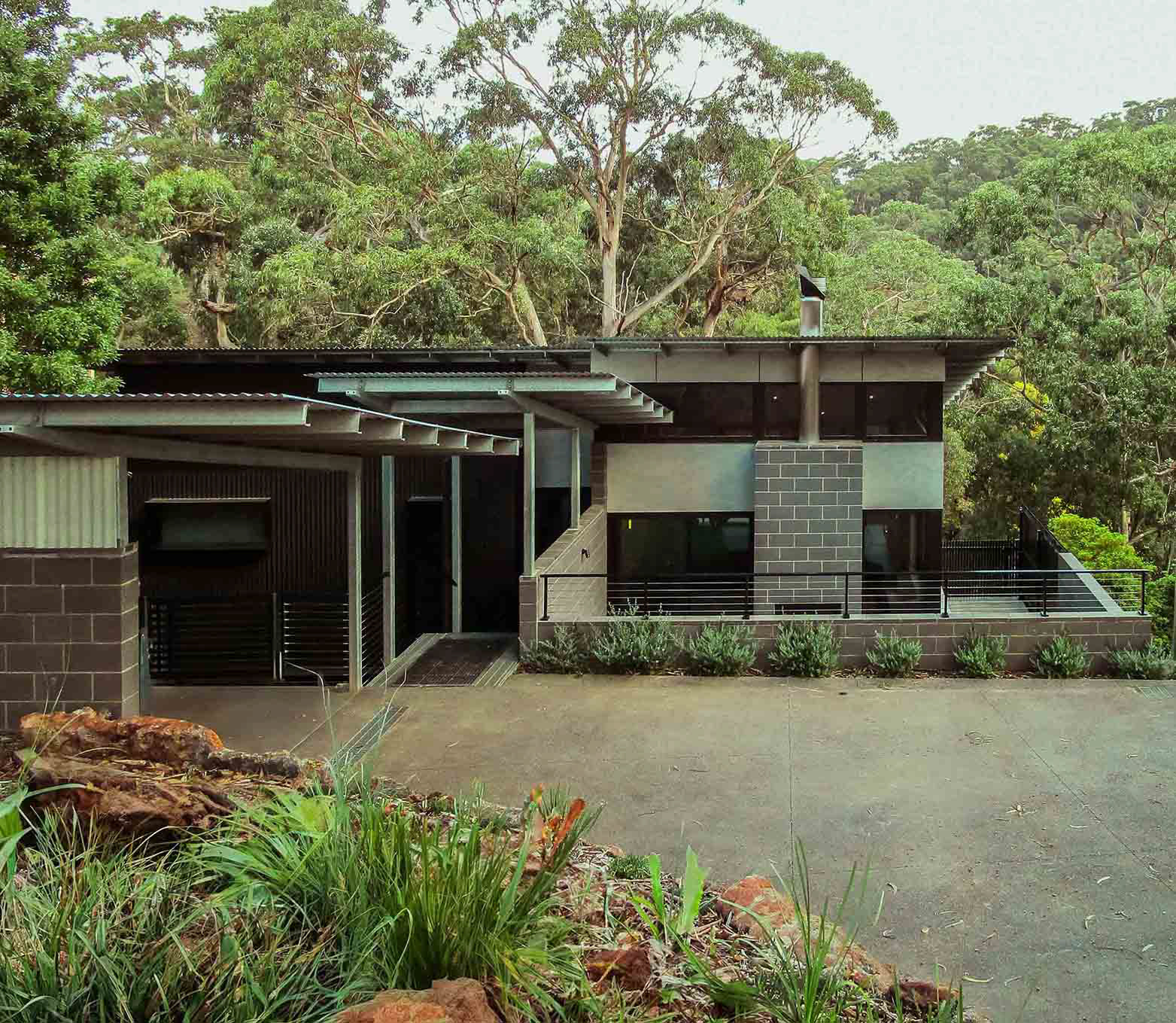 Mimi Sedgwick architect designed building in Fletcher St Lorne