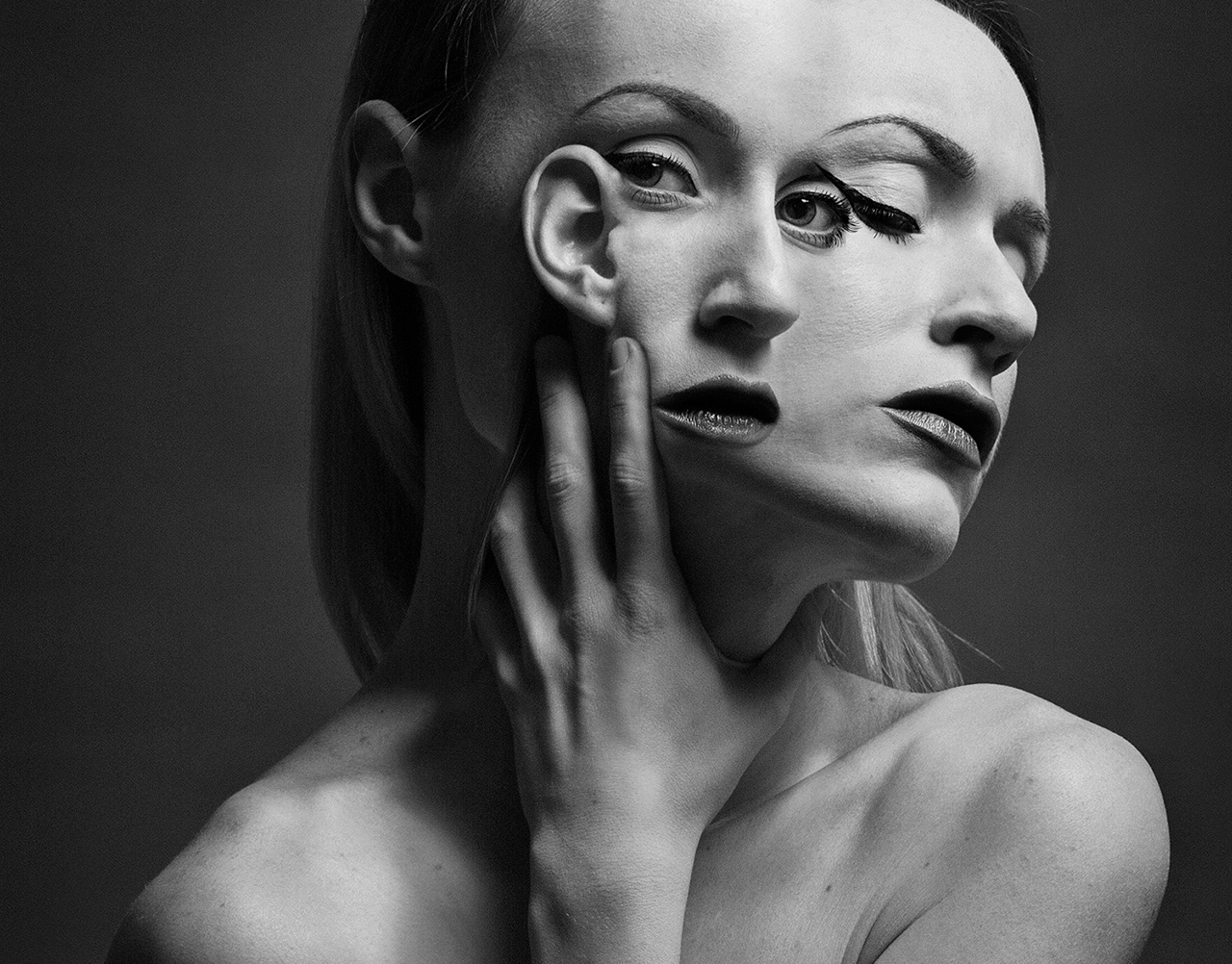 Flora Borsi Animeyed Self Portraits 8145