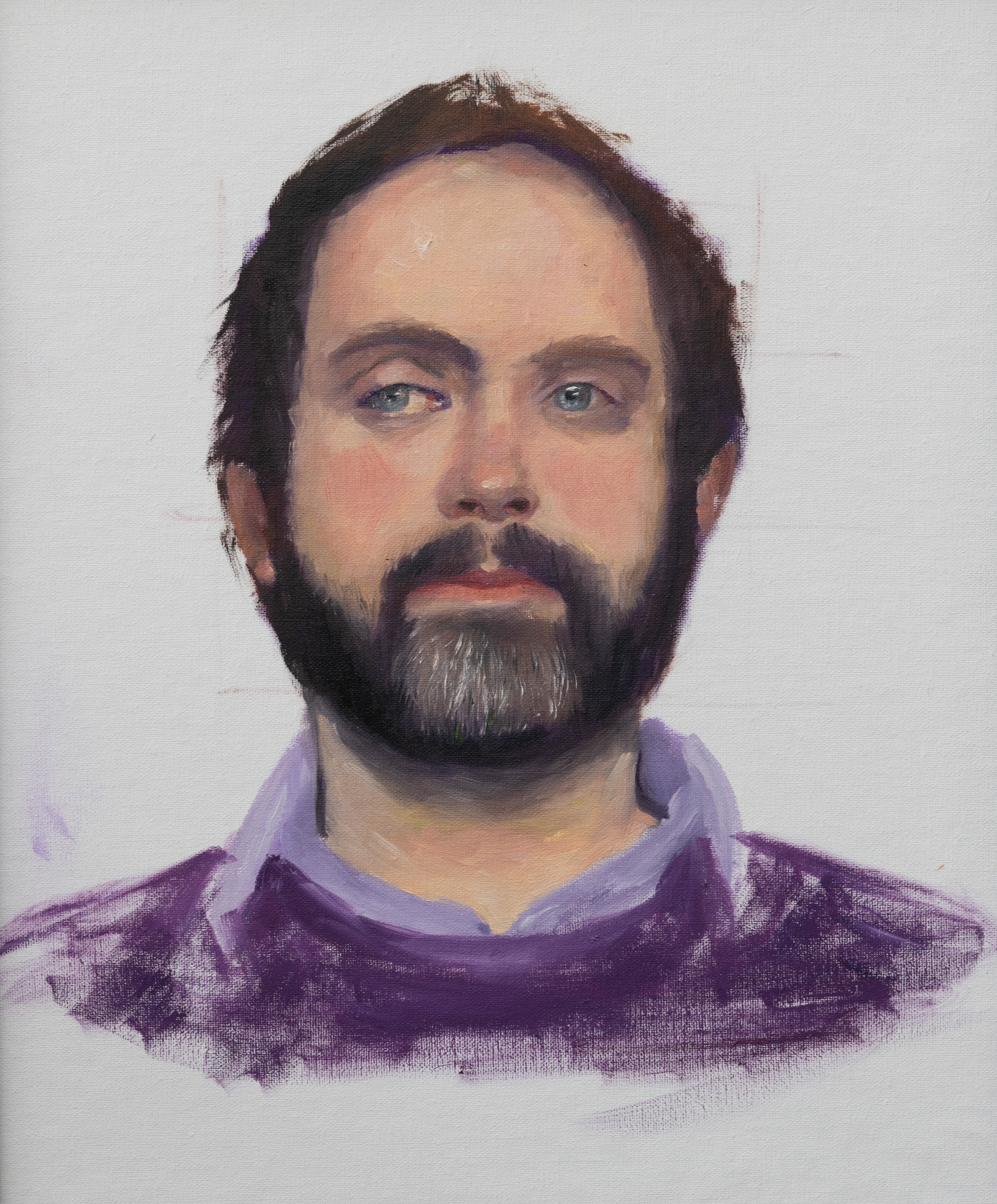 Untitled 14 x 11 '' - Oil on Canvas (Chicago, 2025) 