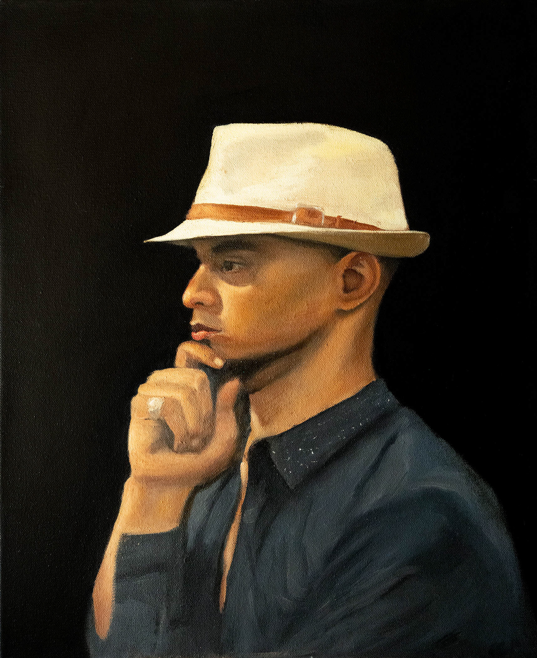 Vicenzo 16x20 - Oil on Canvas (ASL NYC 2024)