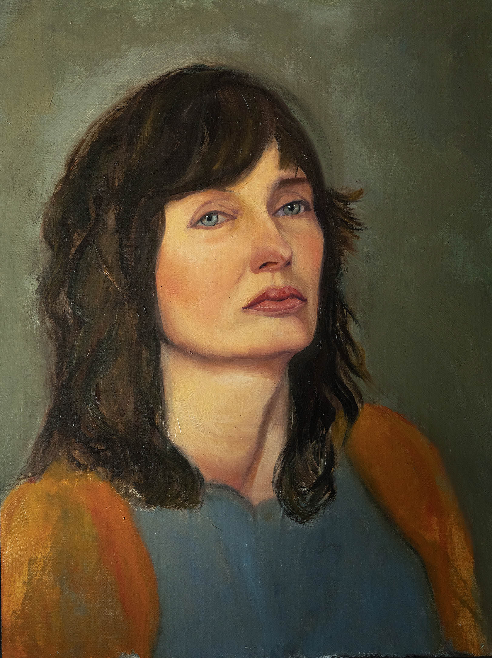 Kendra Oil on Panel - 14x16 (Viroqua, WI 2025)