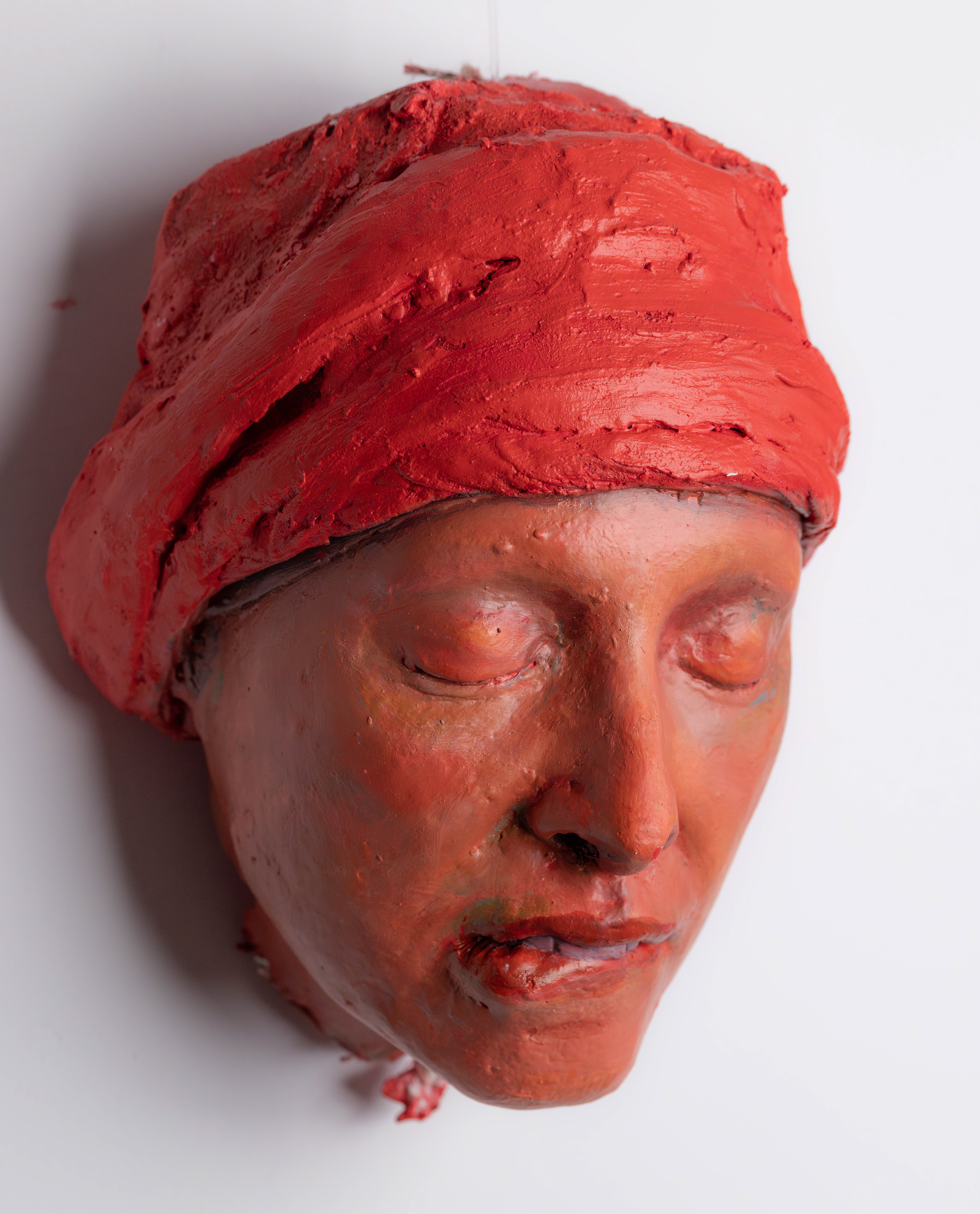 The Death of an Artist (Self-Portrait) - Plaster