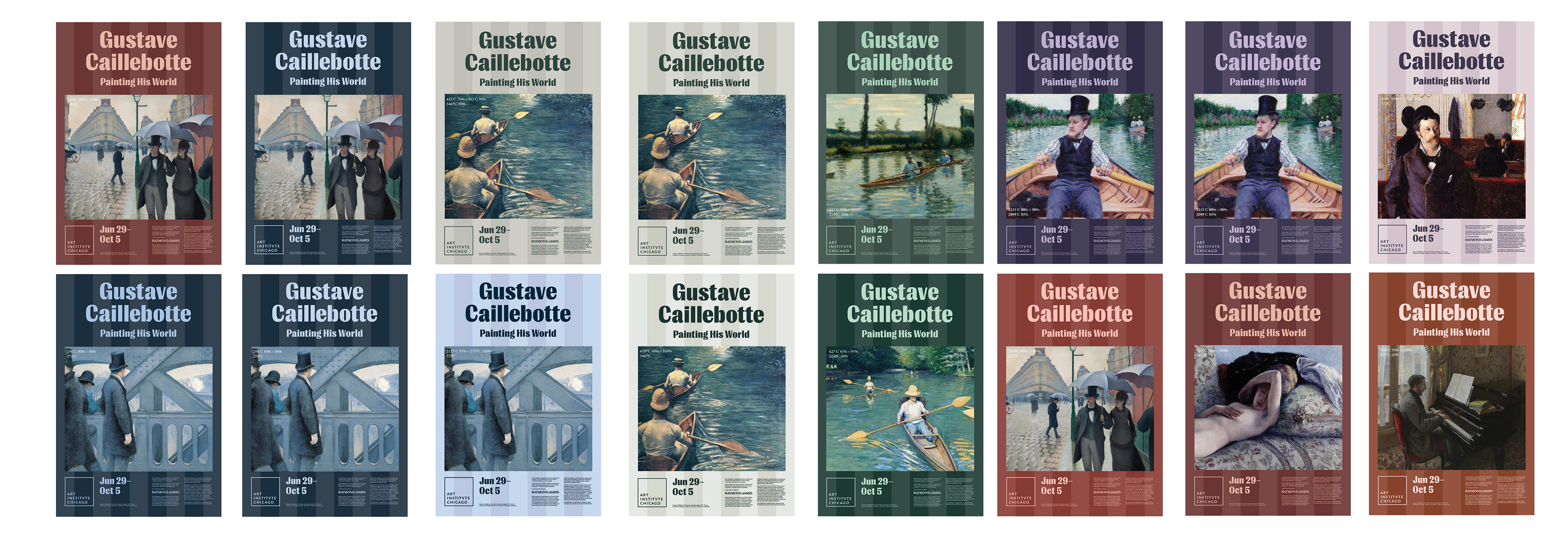 Pantone print color tests and color matching.
