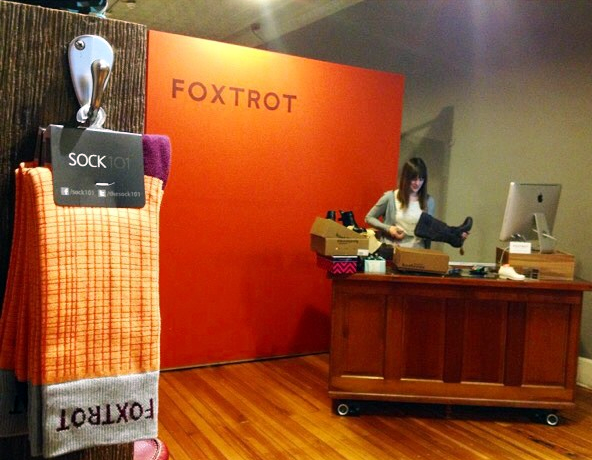 Logo'd Wall + Socks!