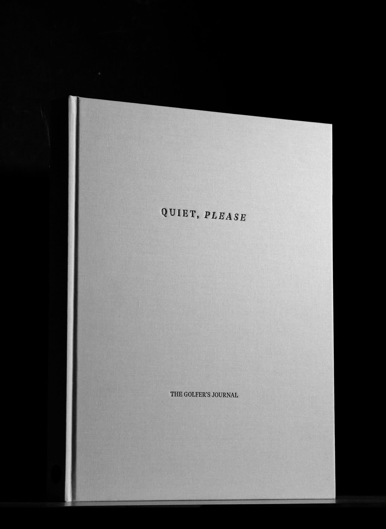 Quiet Please - The Golfer's Journal