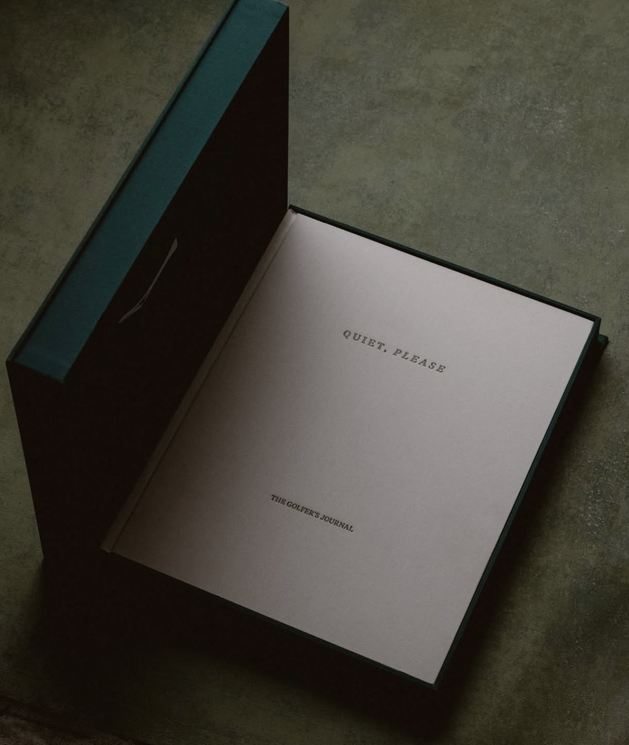 Quiet Please - The Golfer's Journal