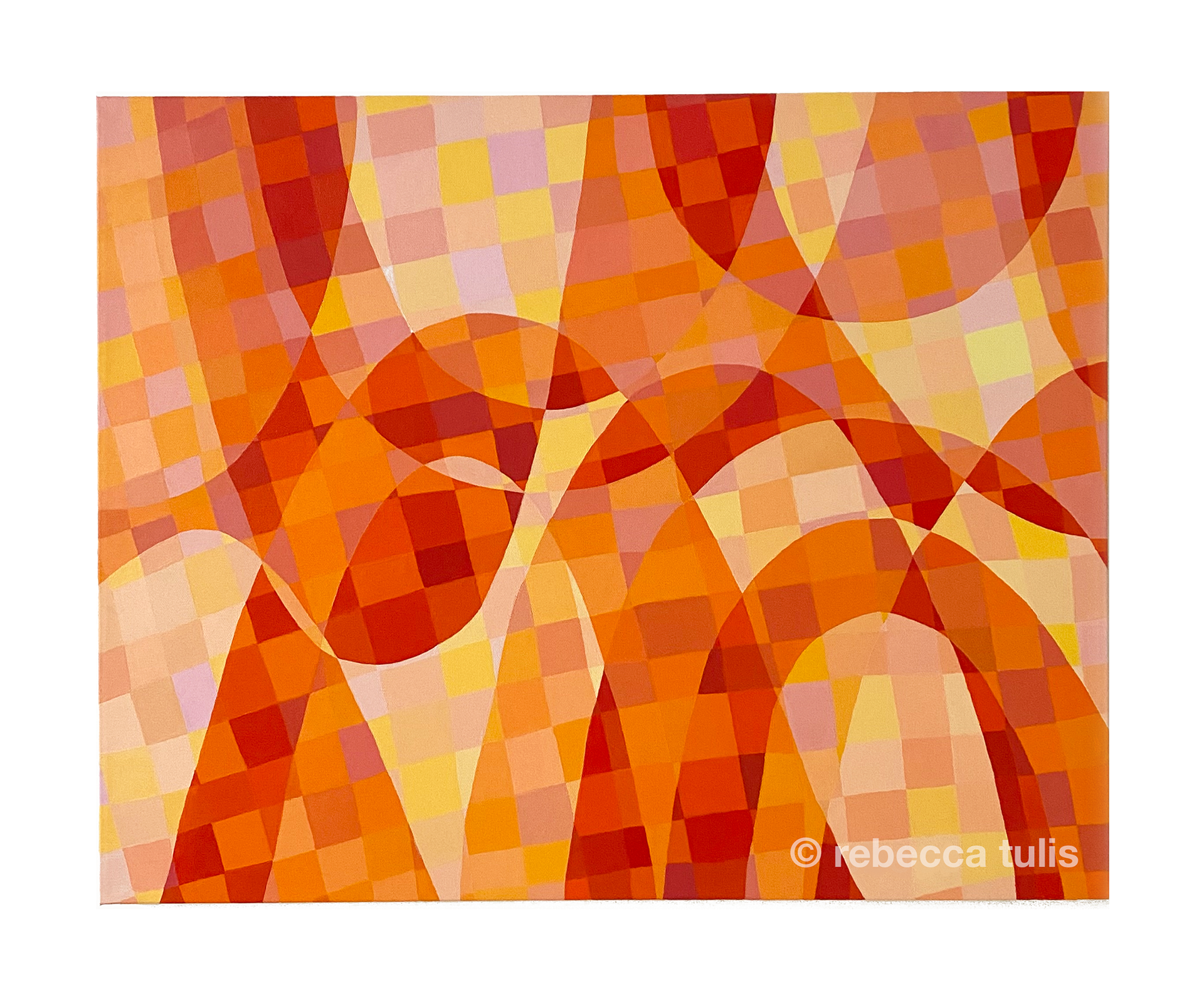 Orange Twist, 24x30in