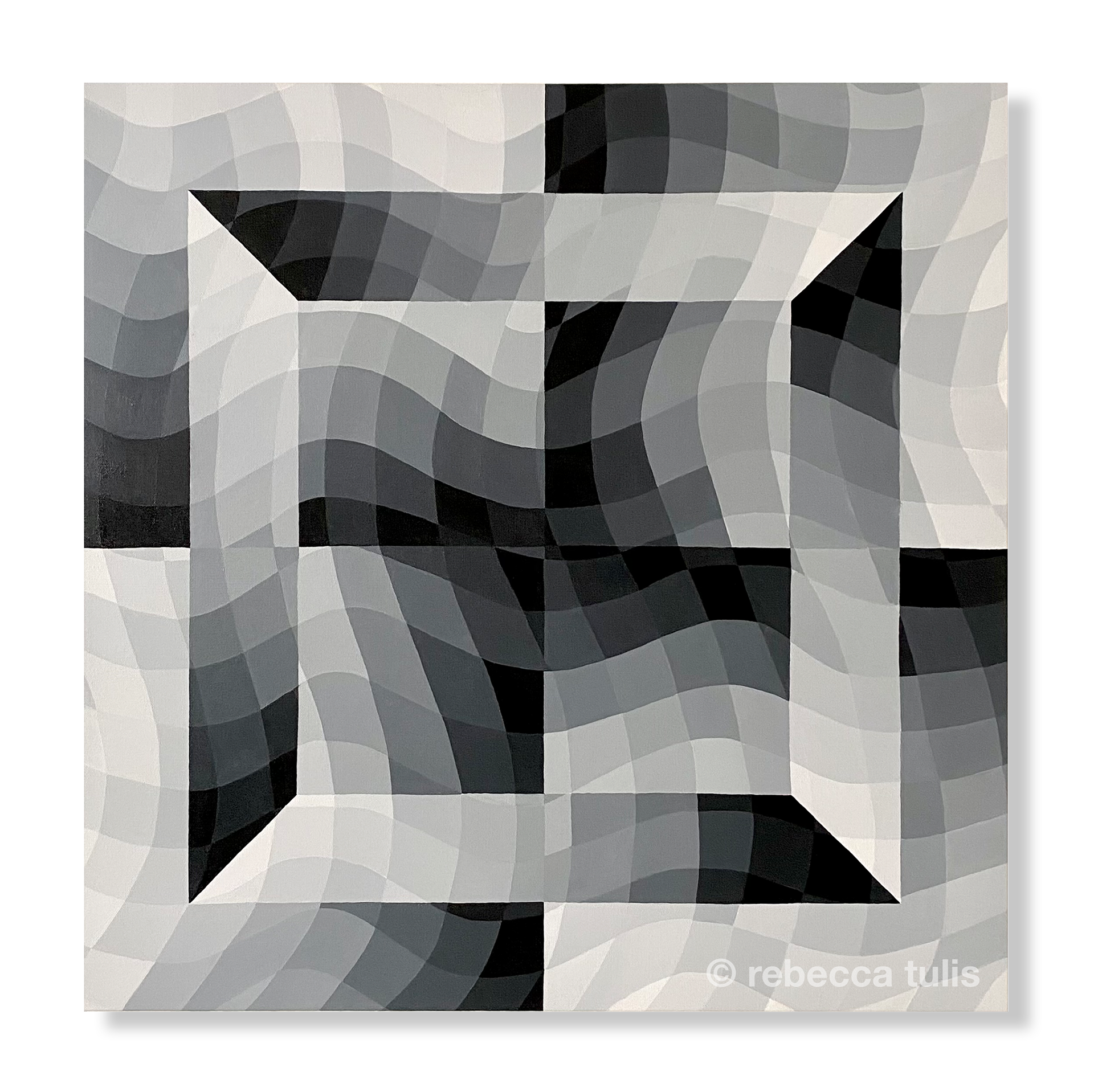 Square Off, 30x30in