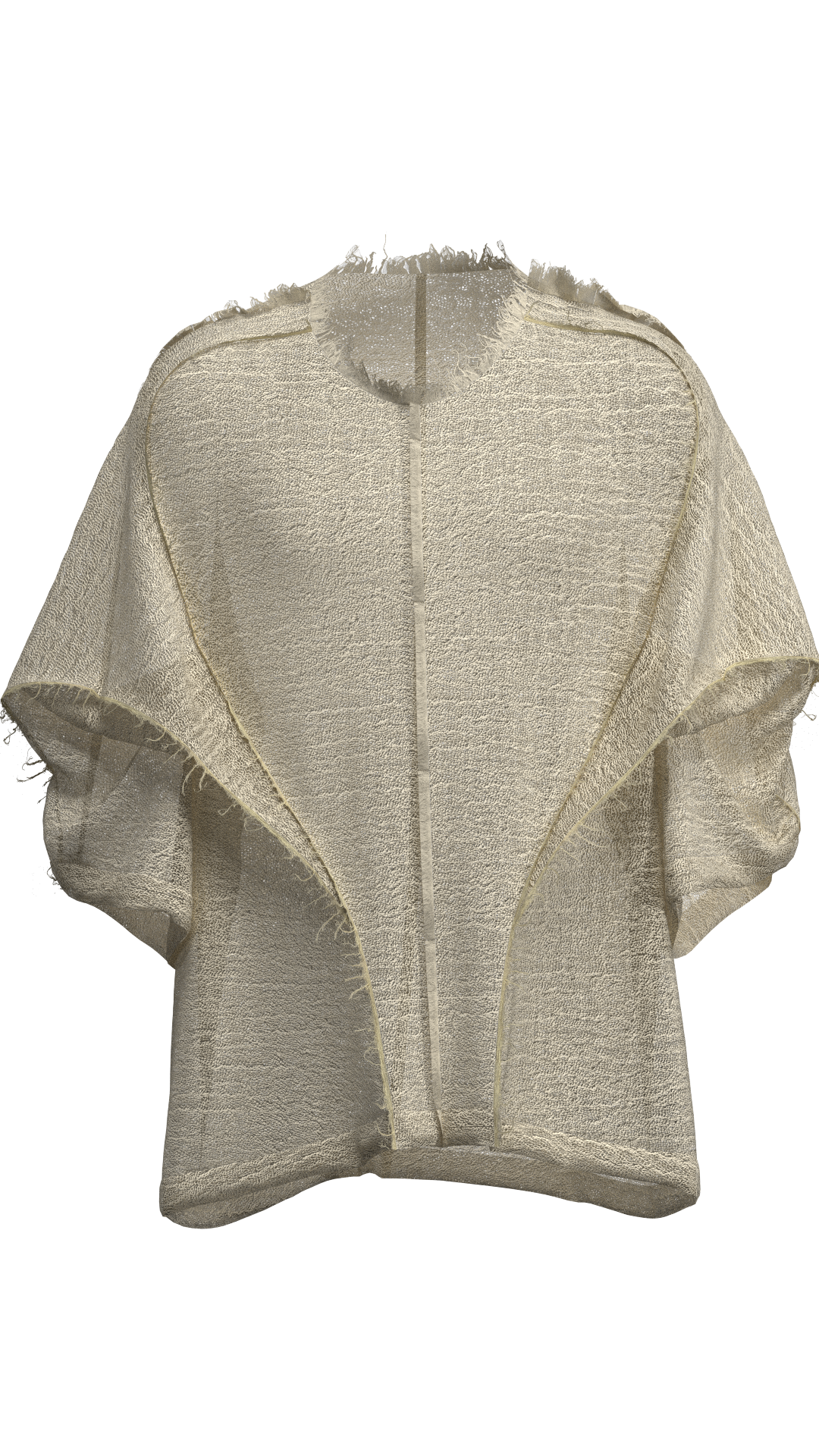 Clo 3D renderd image of t-shirt