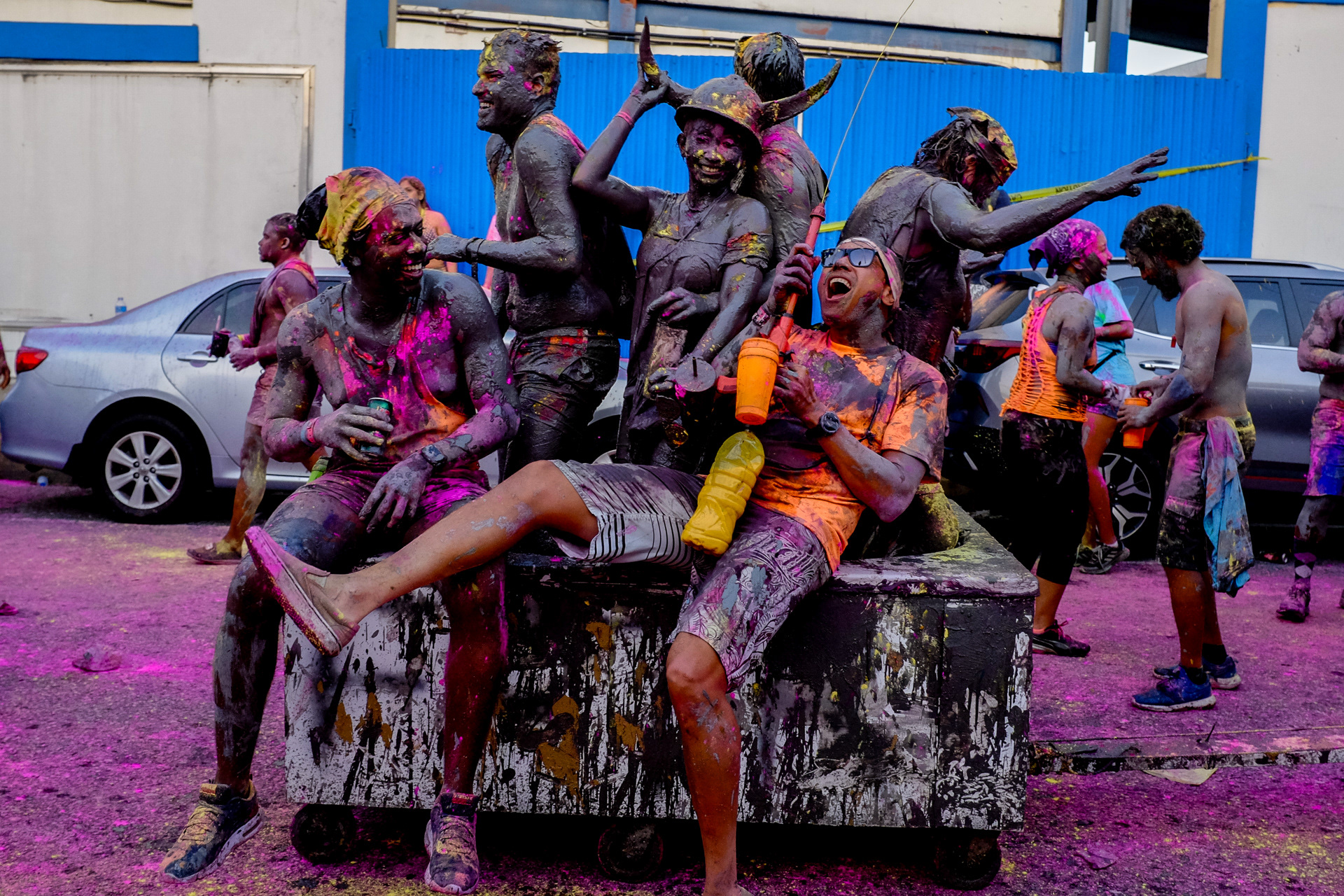 J'Ouvert, 2024 - Friends for the Road by Che Lovelace