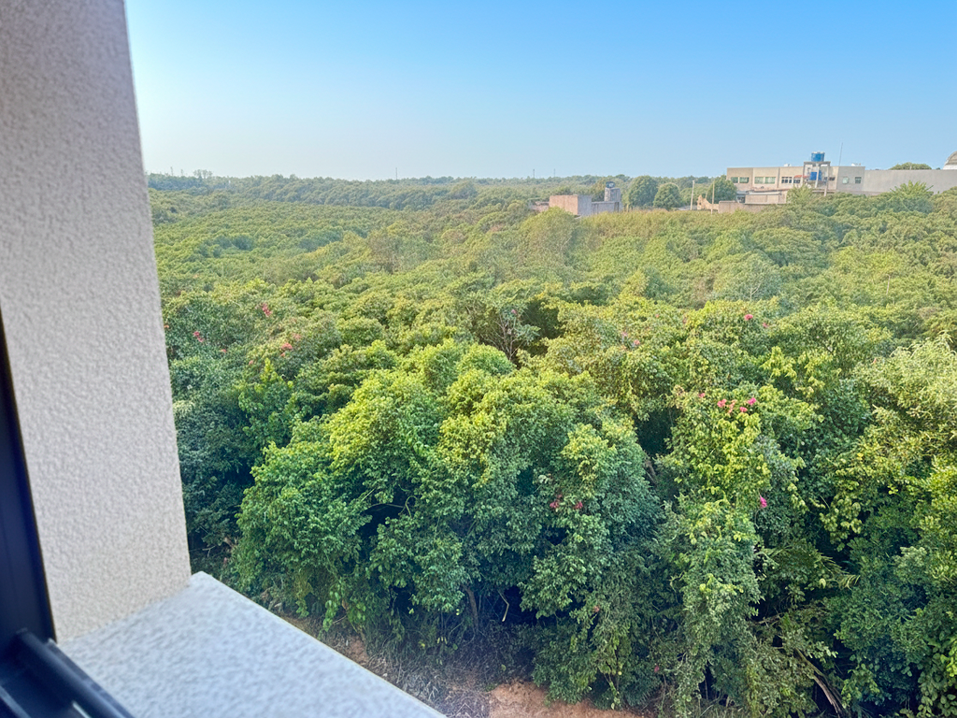 Vista de 2 suítes + sala + terraço