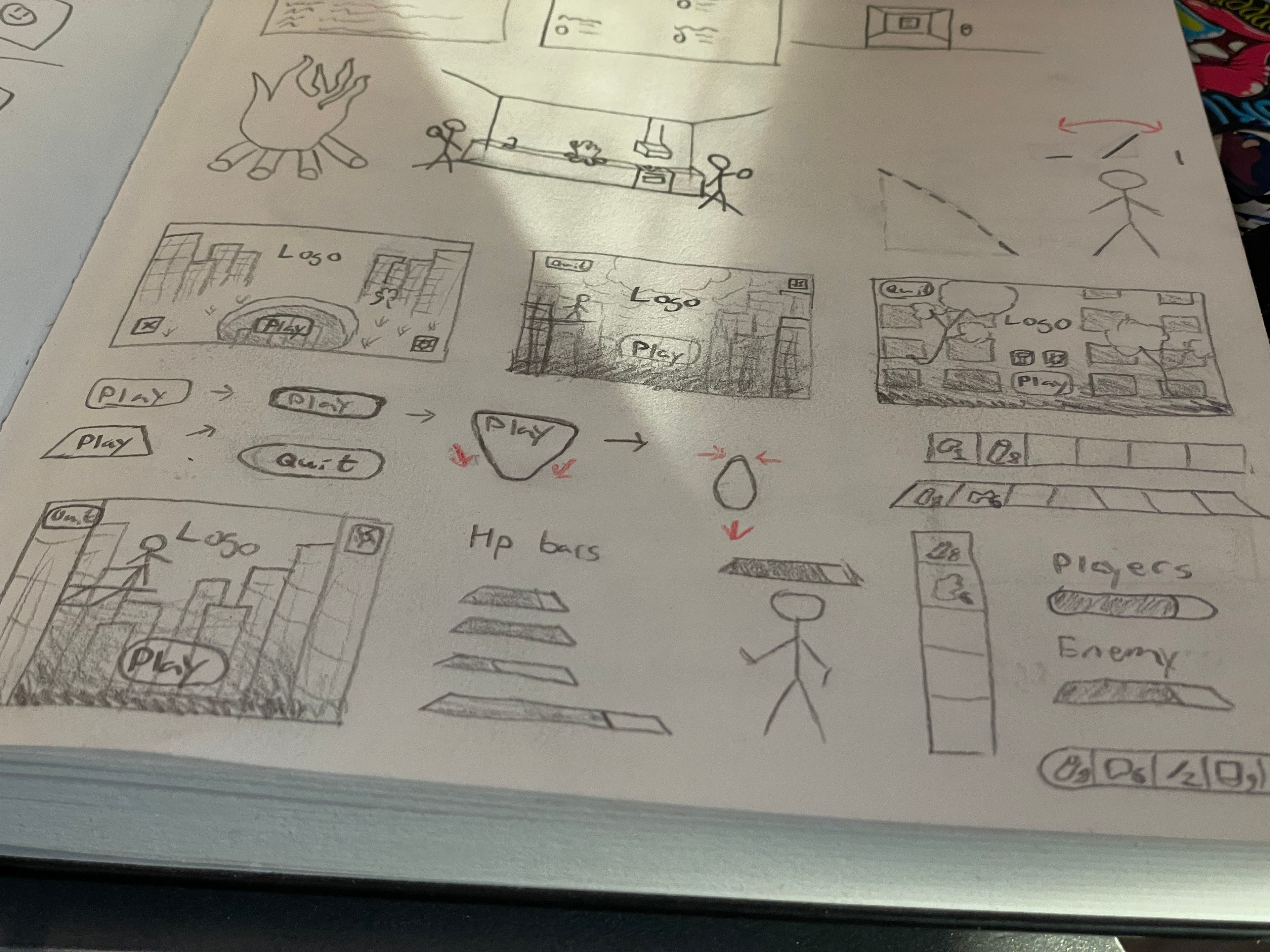 Sketches of graphics