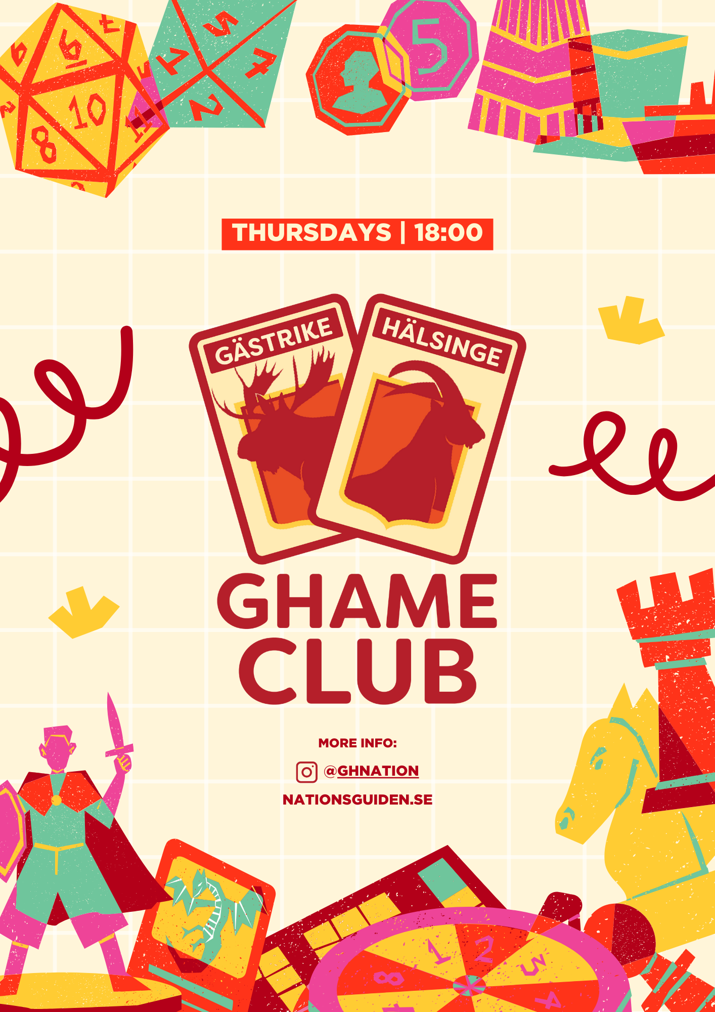 GHame Club - Poster