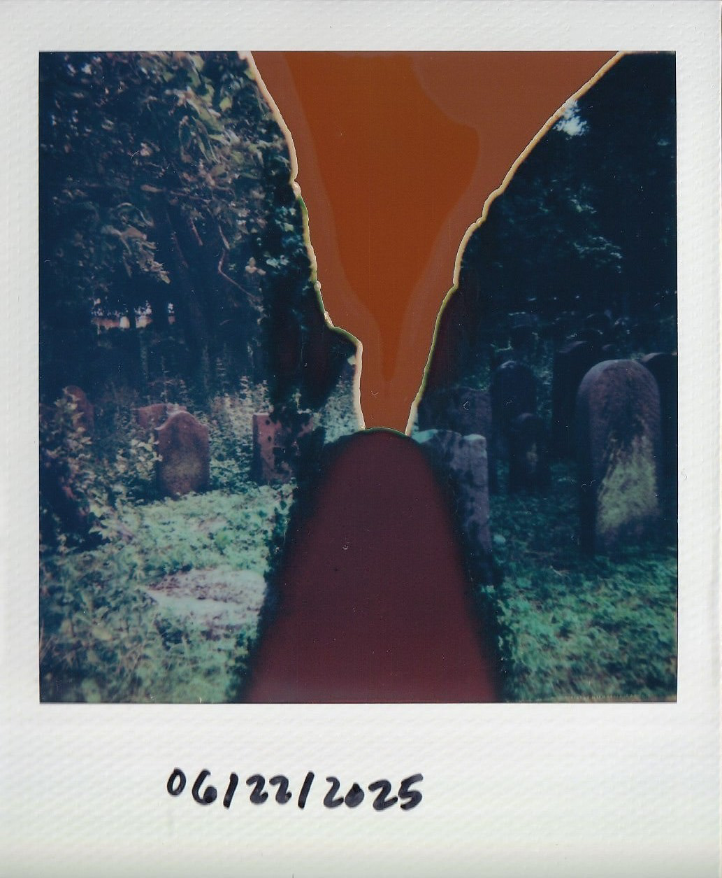 Brooks K. Eisenbise "Haunt," 2025. Polaroid. 3.5 in × 4.25 in