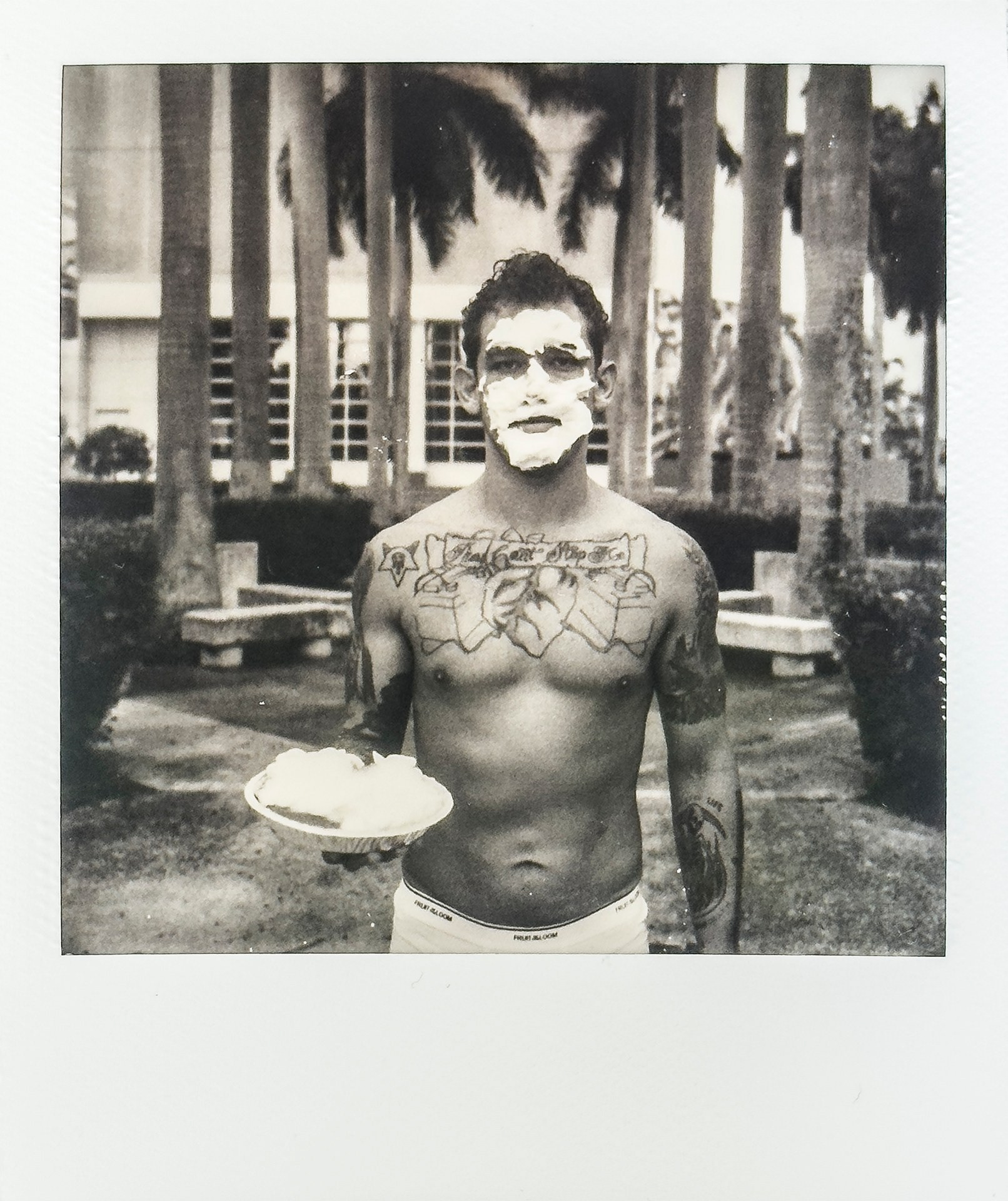 Brian Cattelle "Return to Gummo Land Artist Proofs," 2024. Polaroid. 3.5 in × 4.25 in