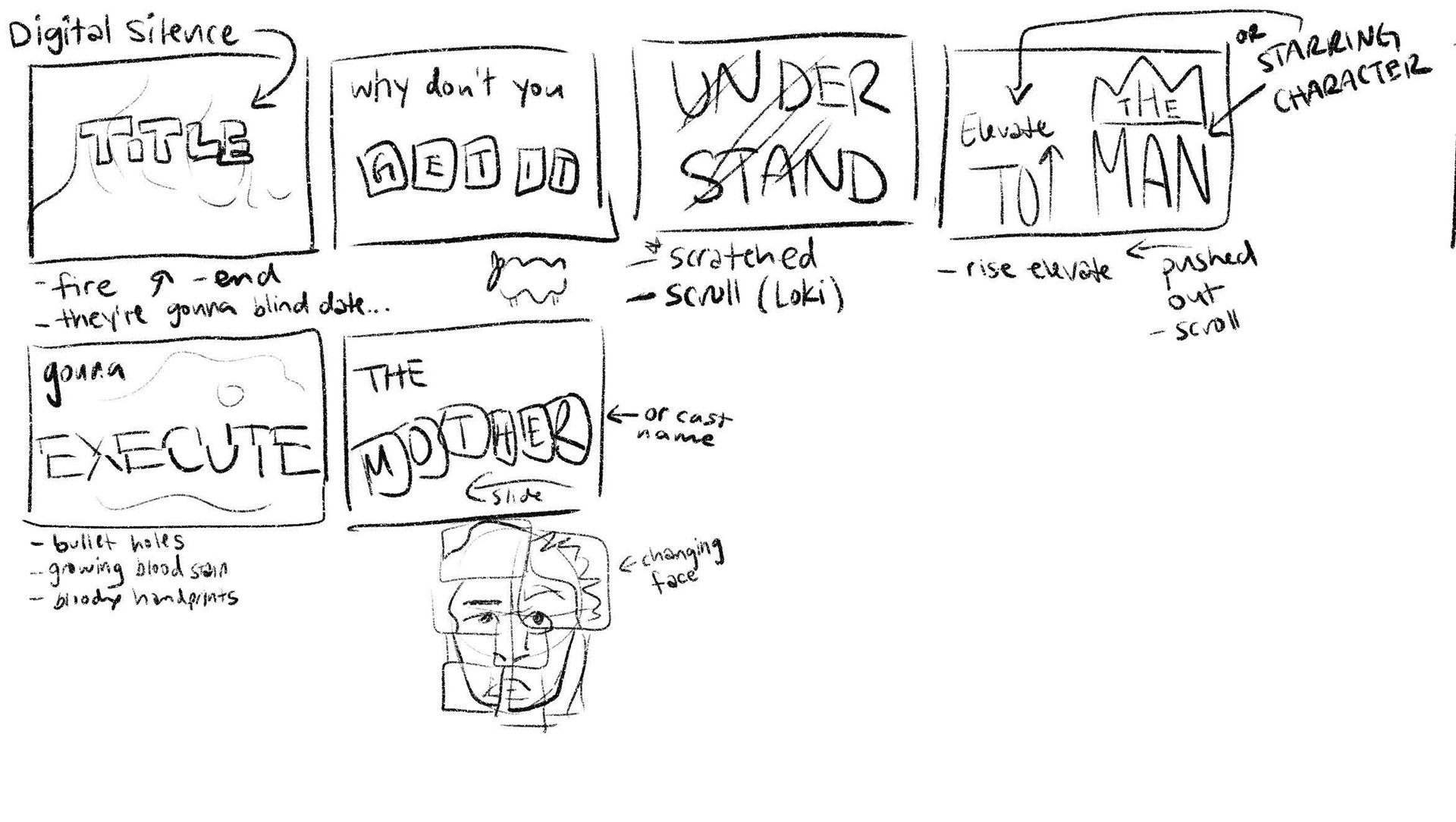 Storyboarding