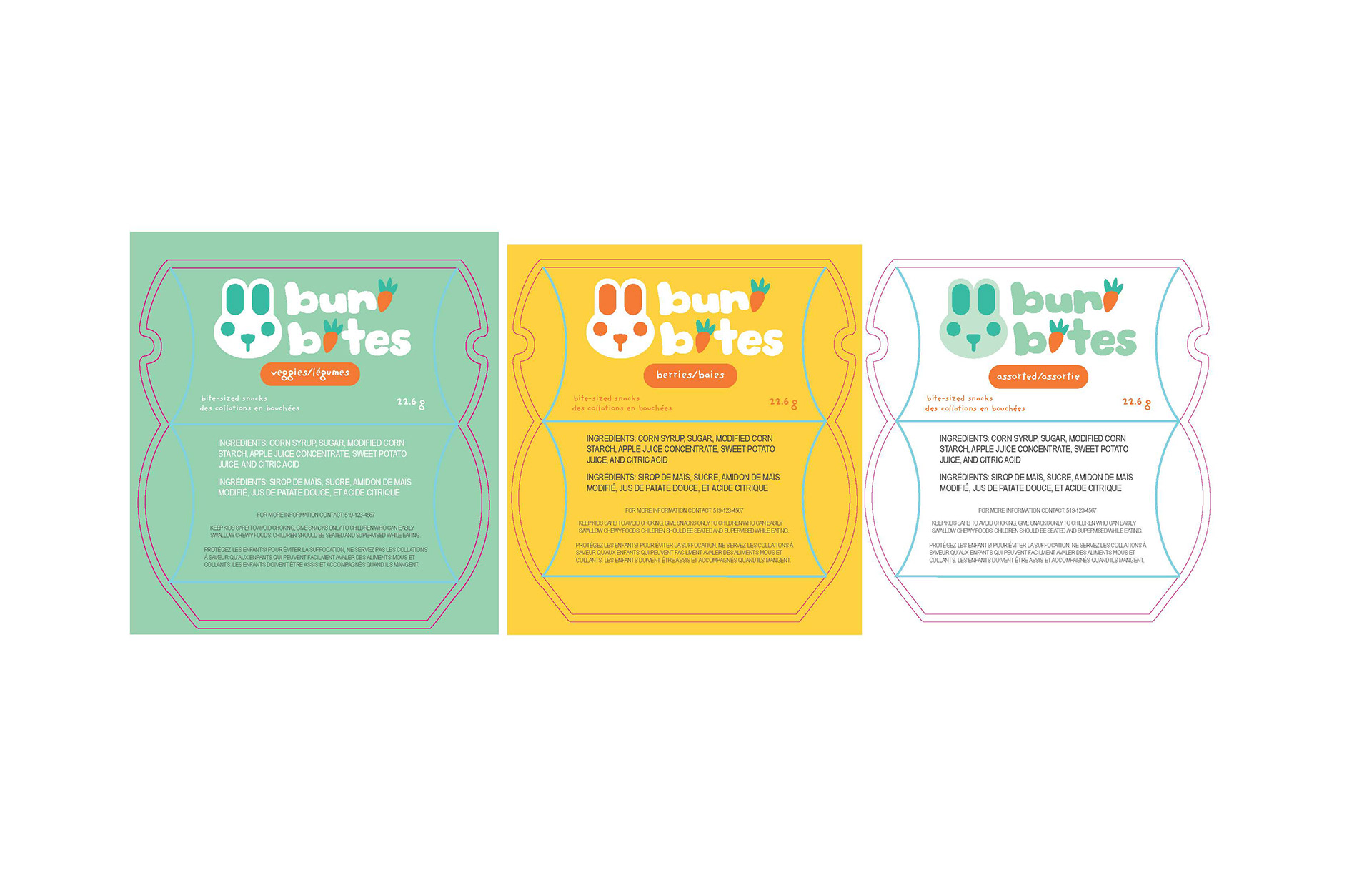 Primary Packaging Dielines