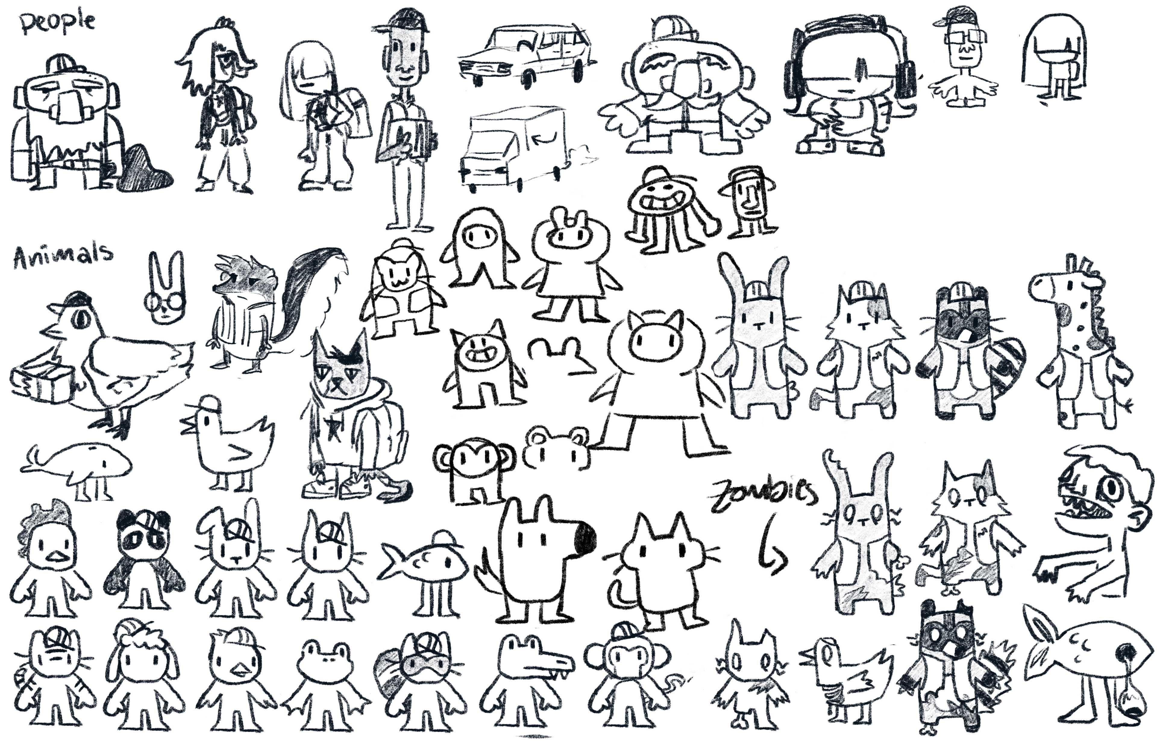 Character Sketches