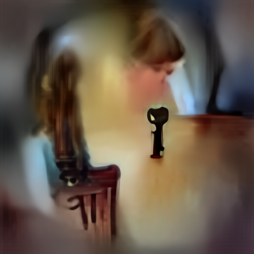This key must fit one of the doors, she said