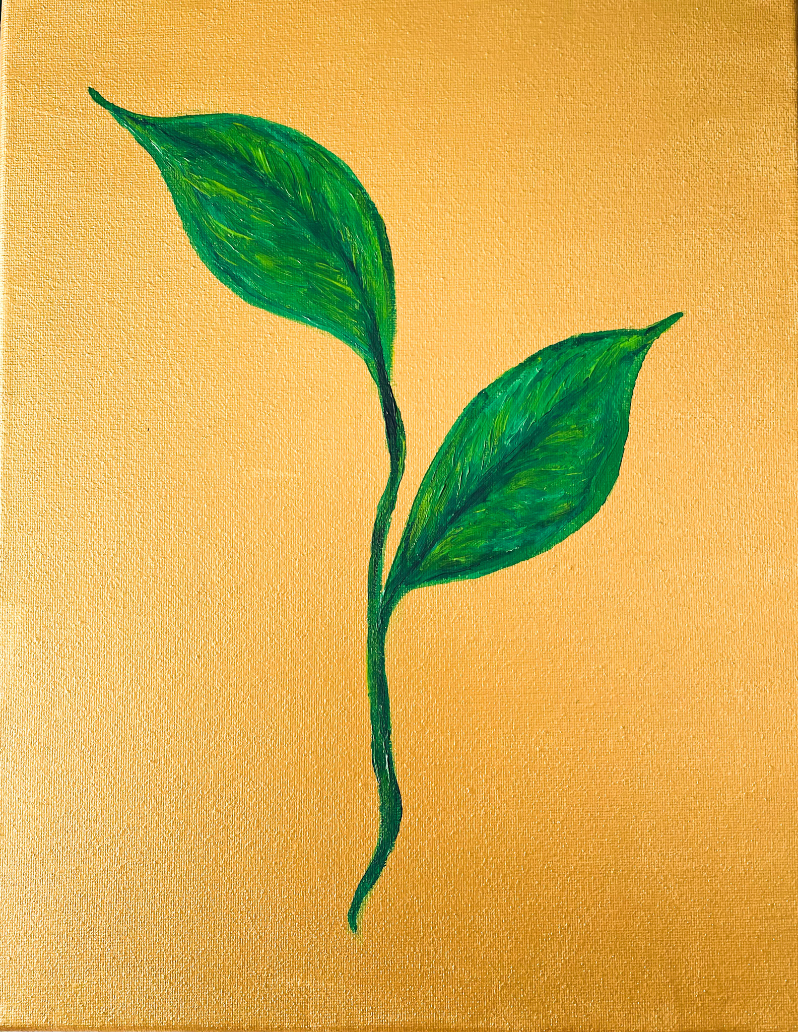 Growth, acrylic on canvas