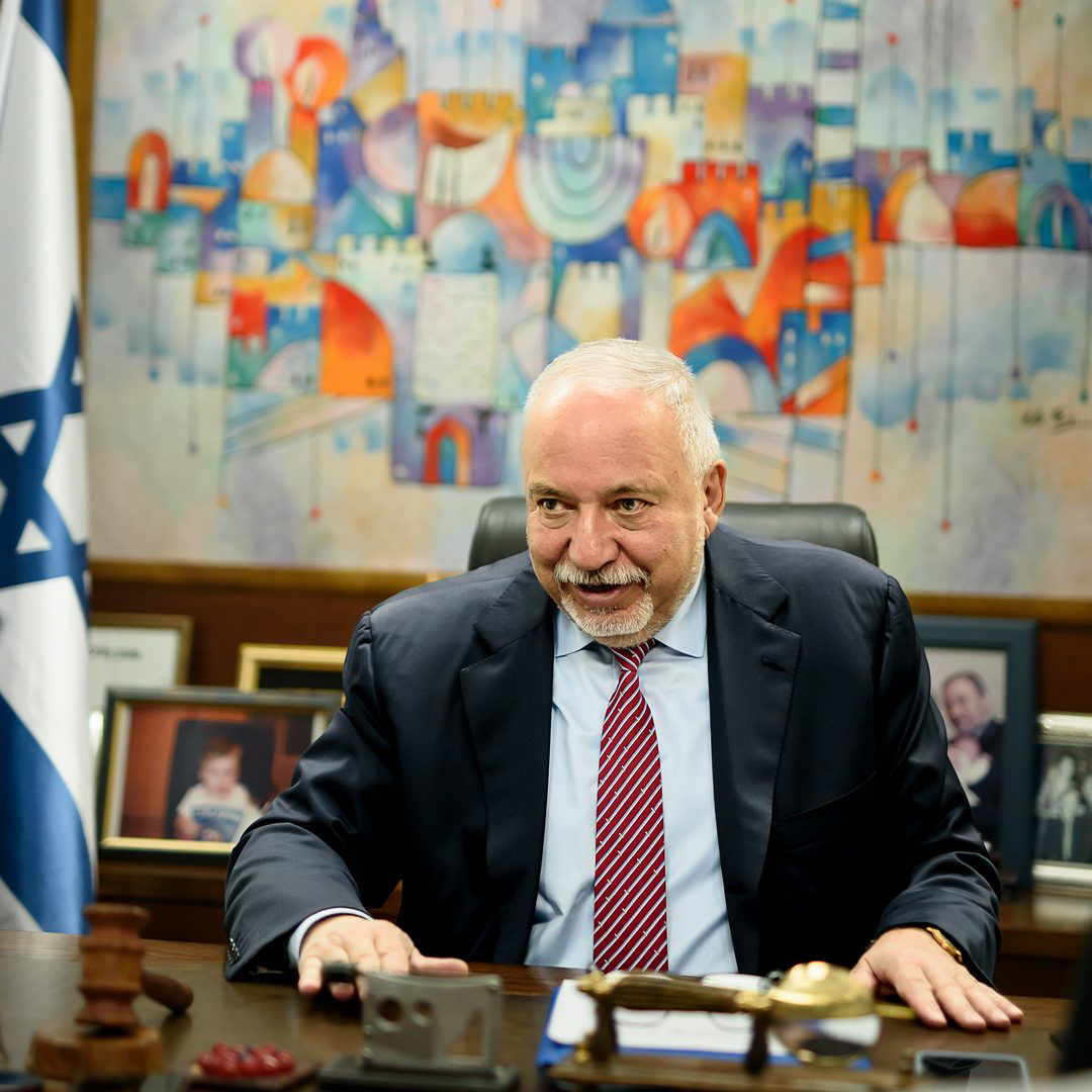 MK Avigdor Lieberman (for FUNDER Magazine)