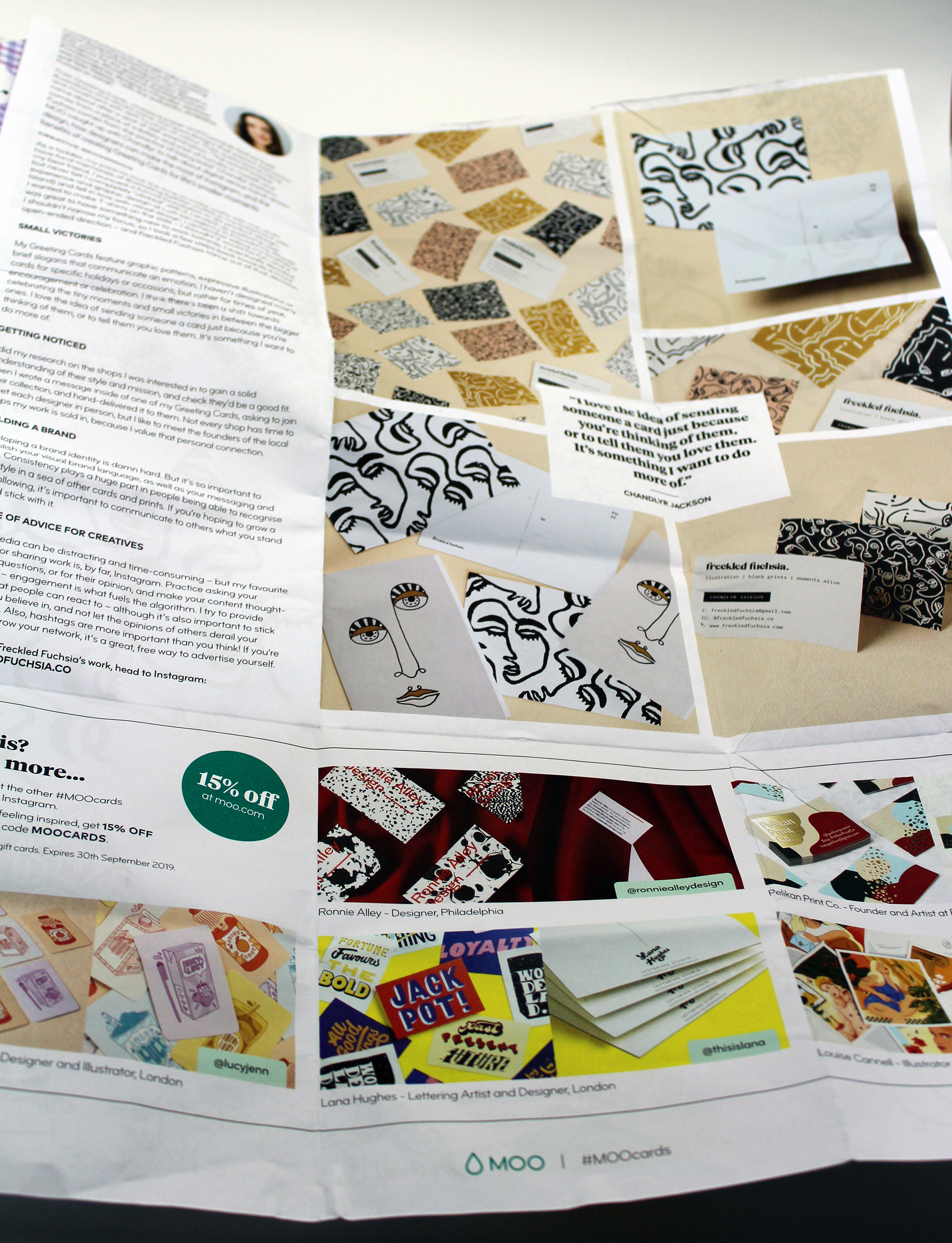 love folds and creative designs