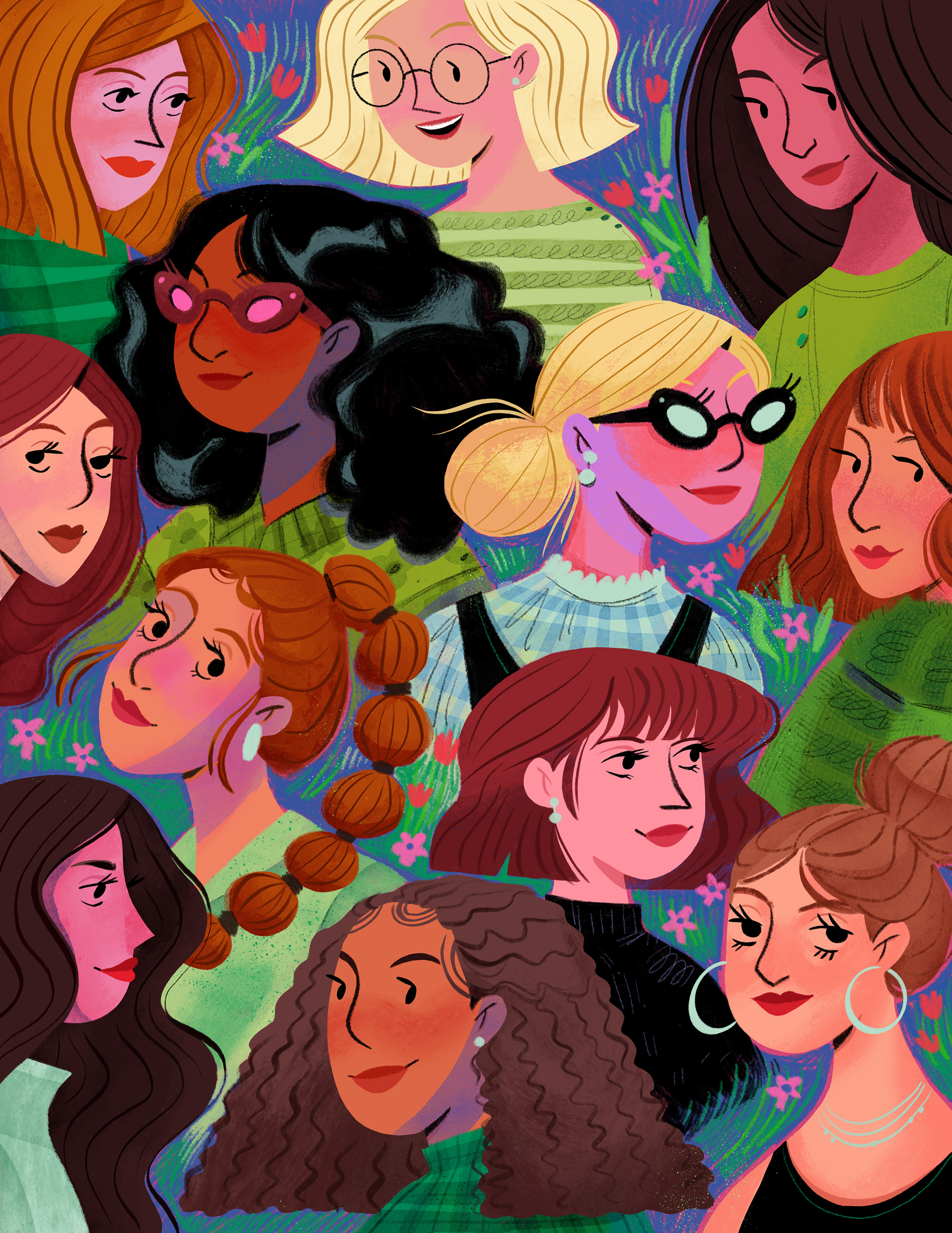 Magazine Cover Illustration: International Women's Day 2025