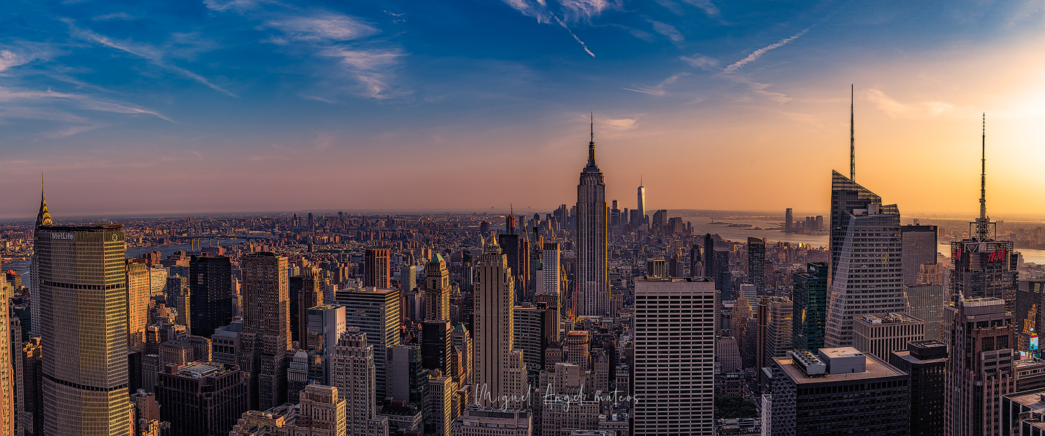 Manhattan desde Top of Rockefeller Center