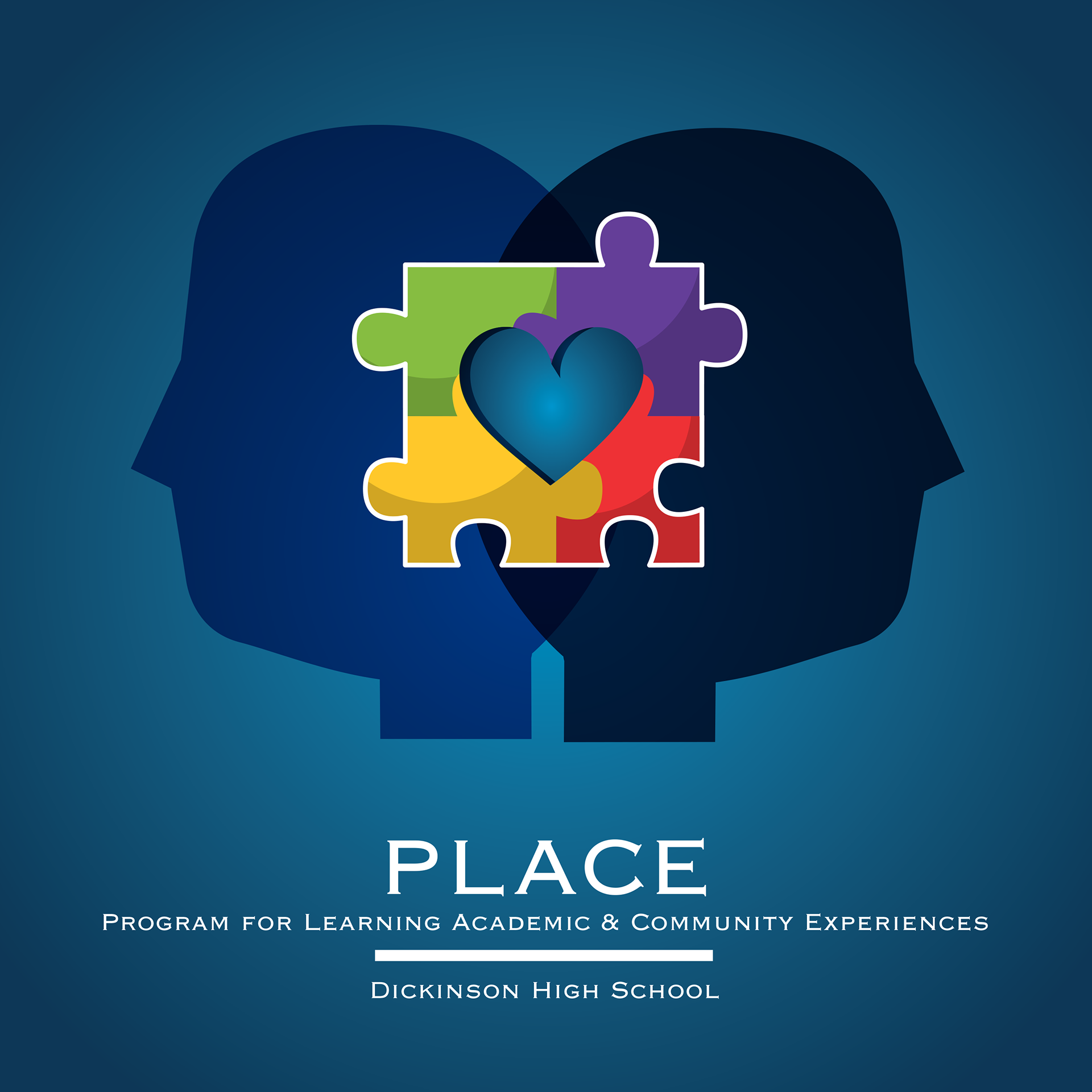 An additional logo idea developed for a program that serves high school students with high-functioning autism spectrum.