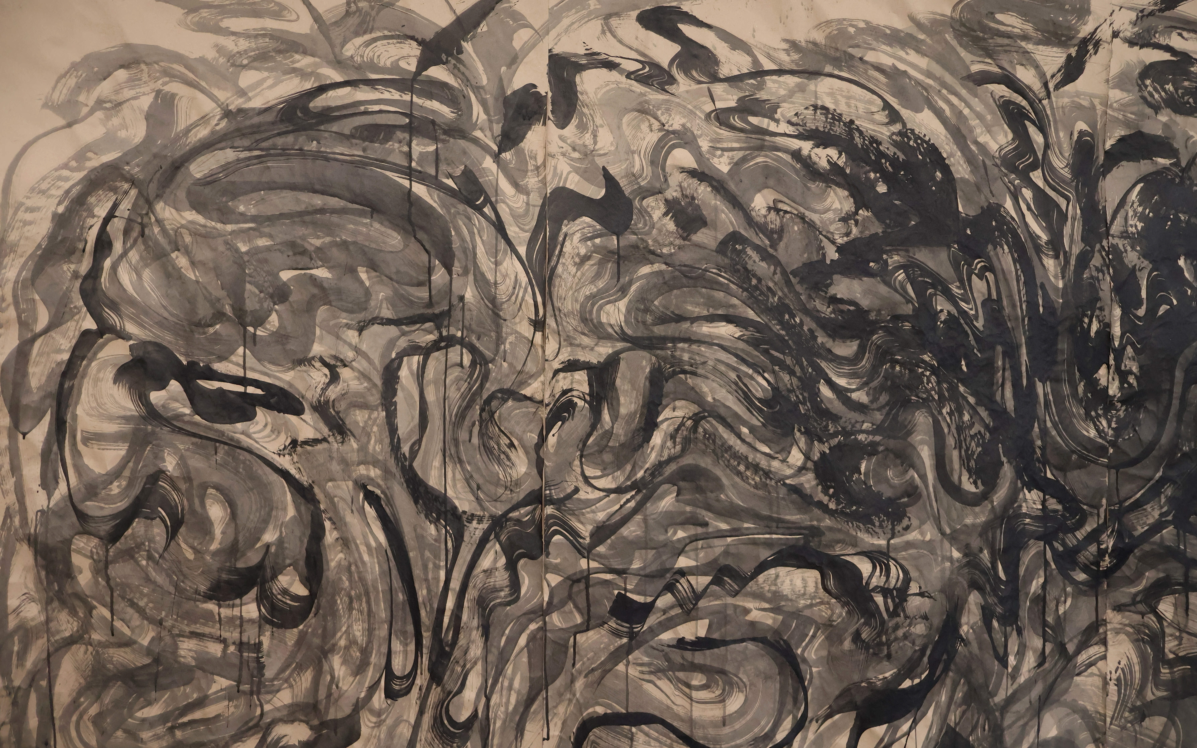 "Flawed Design" by ALESTI, Wind Walkers, 2025, Detail Shot