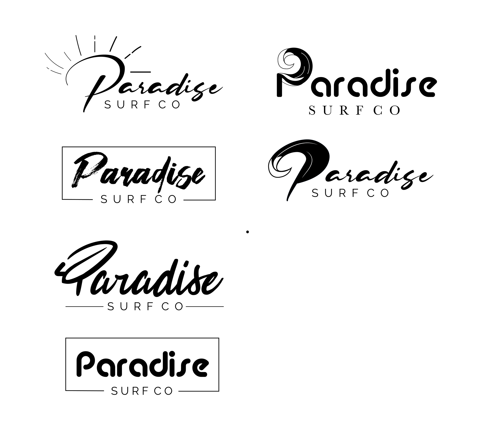 Kendall Hunt Paradise Branding