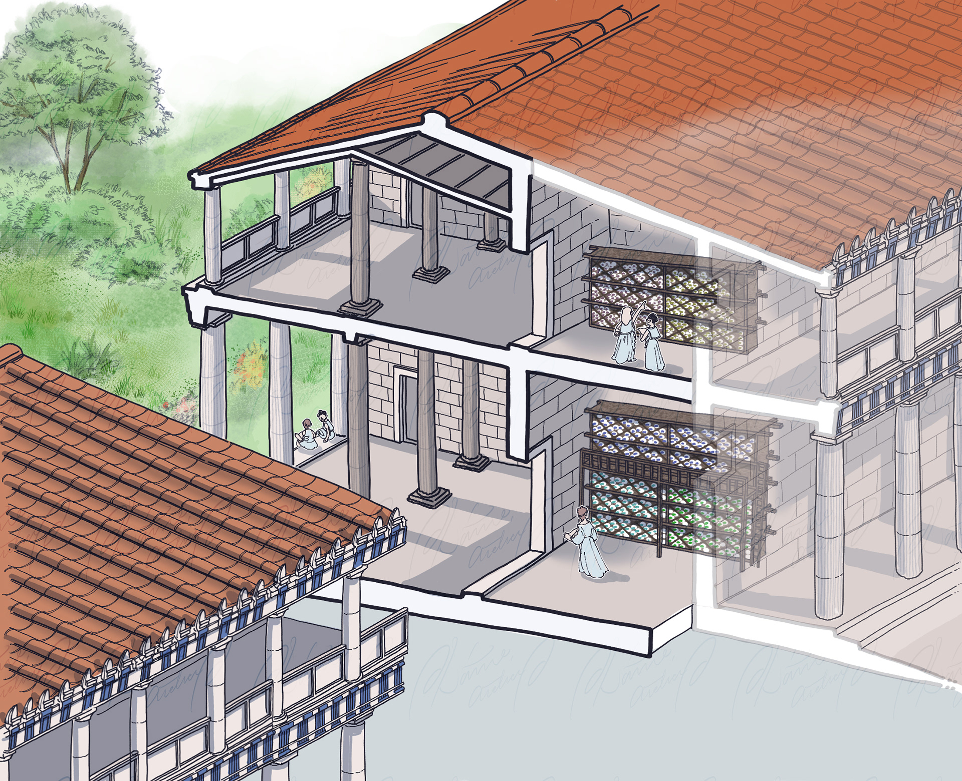 図書館(ギリシア建築)
