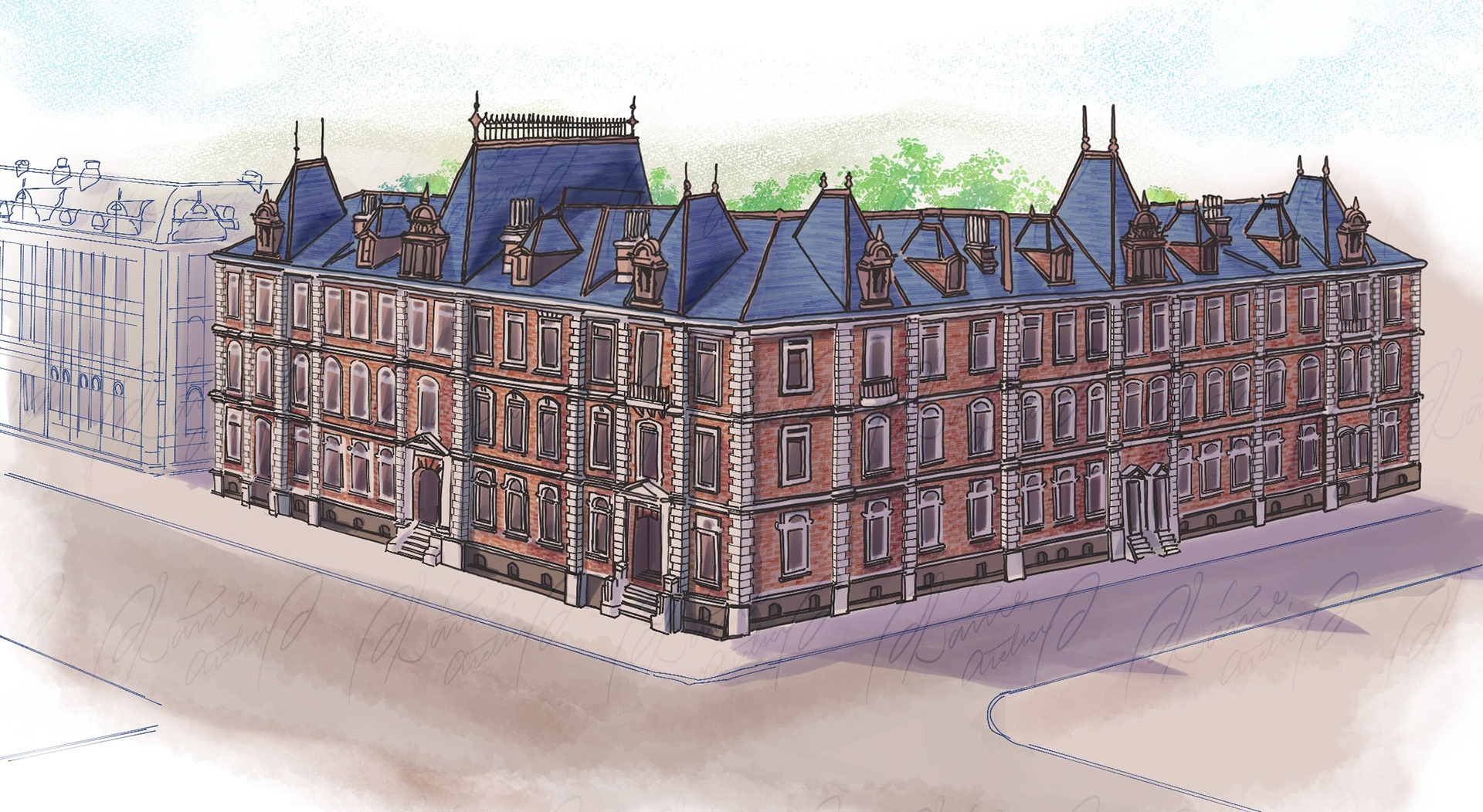 三菱一号館（丸の内/イギリス建築)