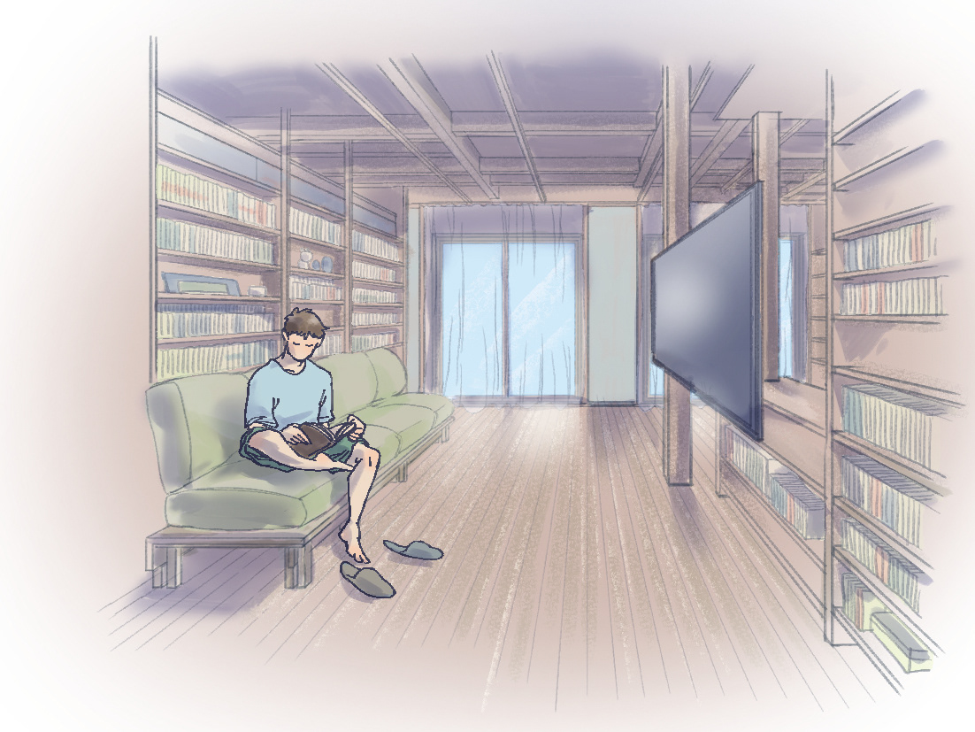 住宅インテリアパース