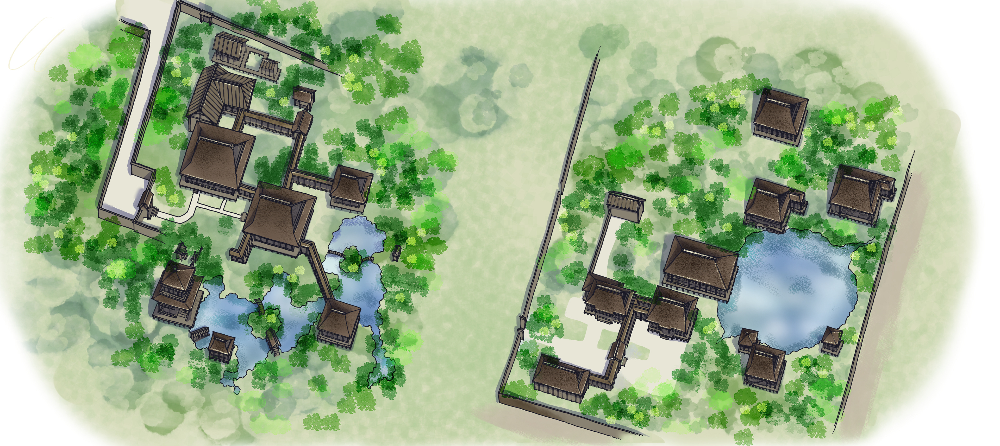 寝殿造りの変遷(戦国時代の日本建築)